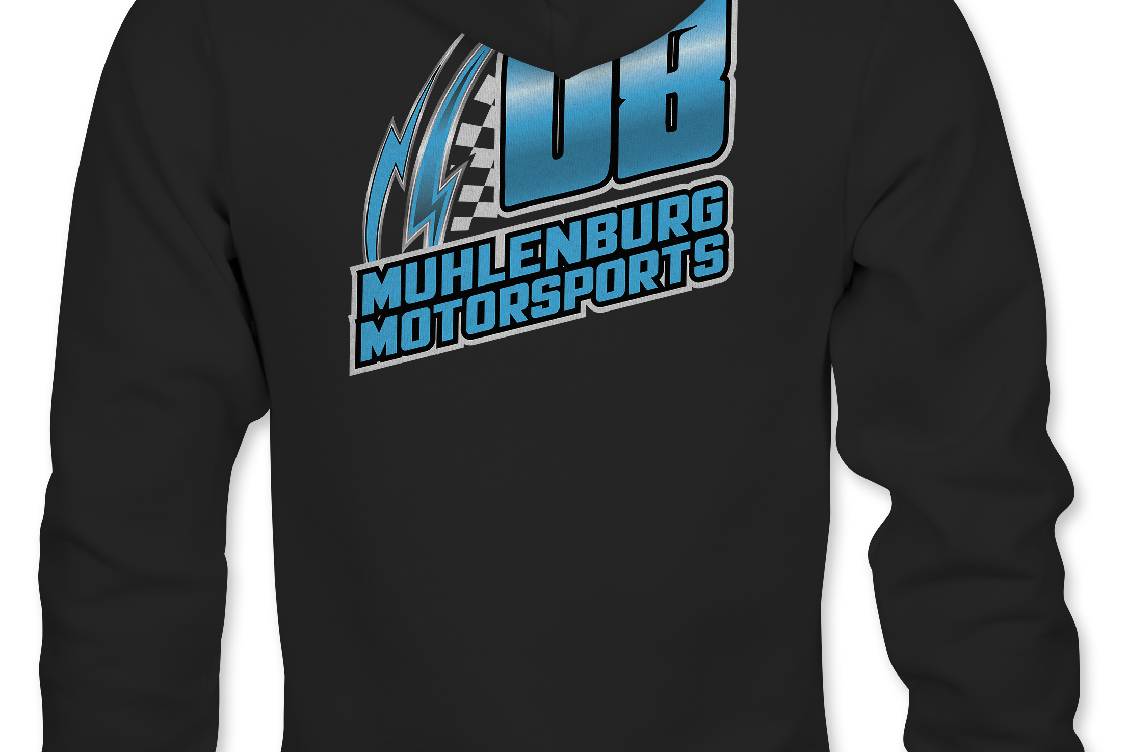 Muhlenburg Motorsports Hoodies Black Acid Apparel