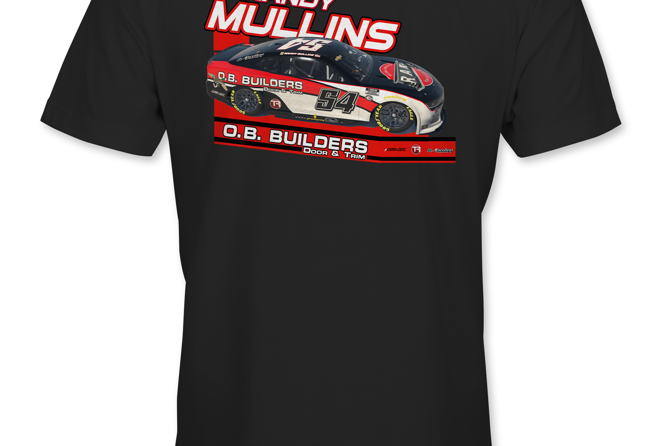 Randy Mullins T-Shirts Black Acid Apparel