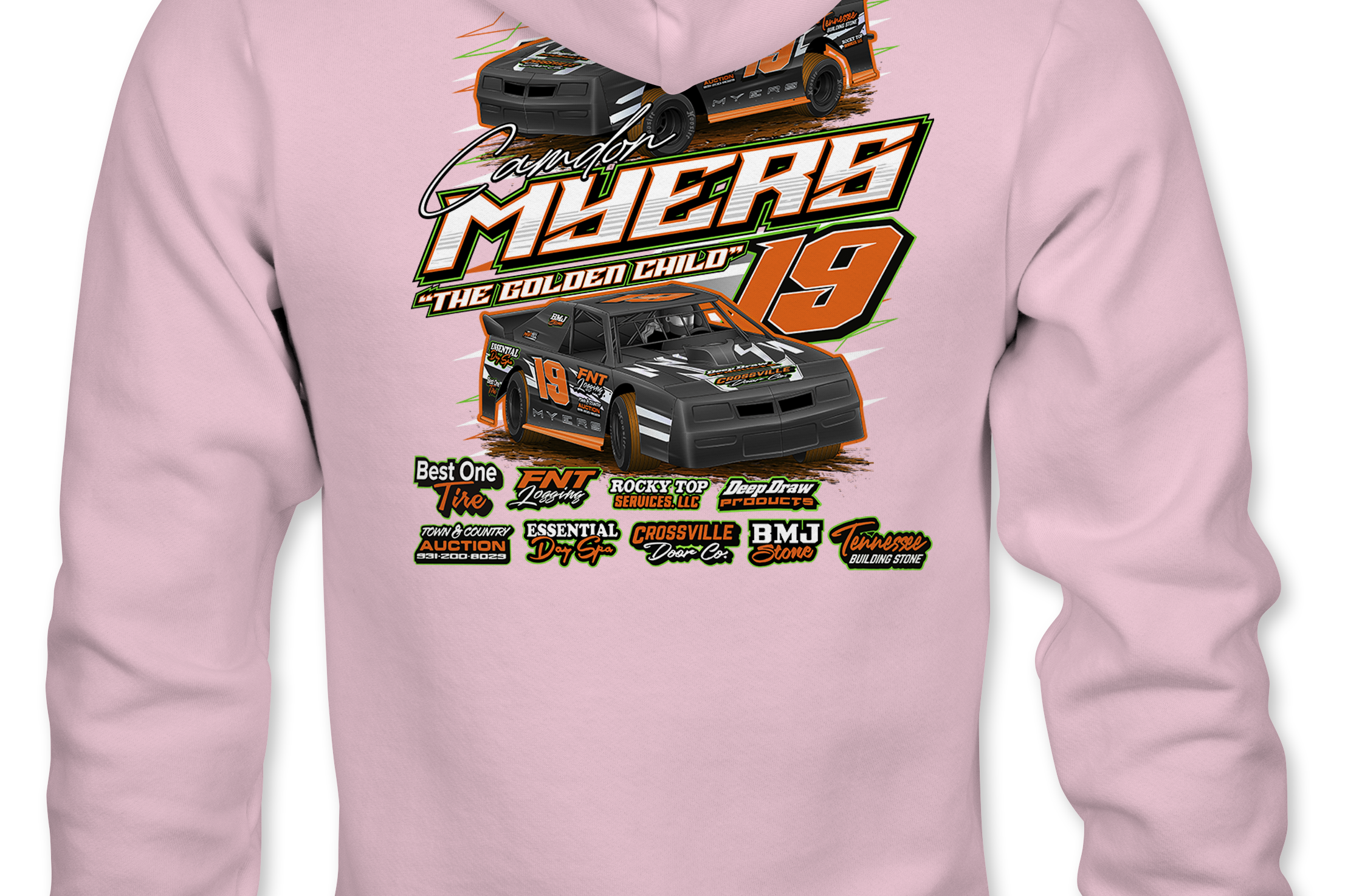 Camdon Myers Hoodies - Black Acid Apparel