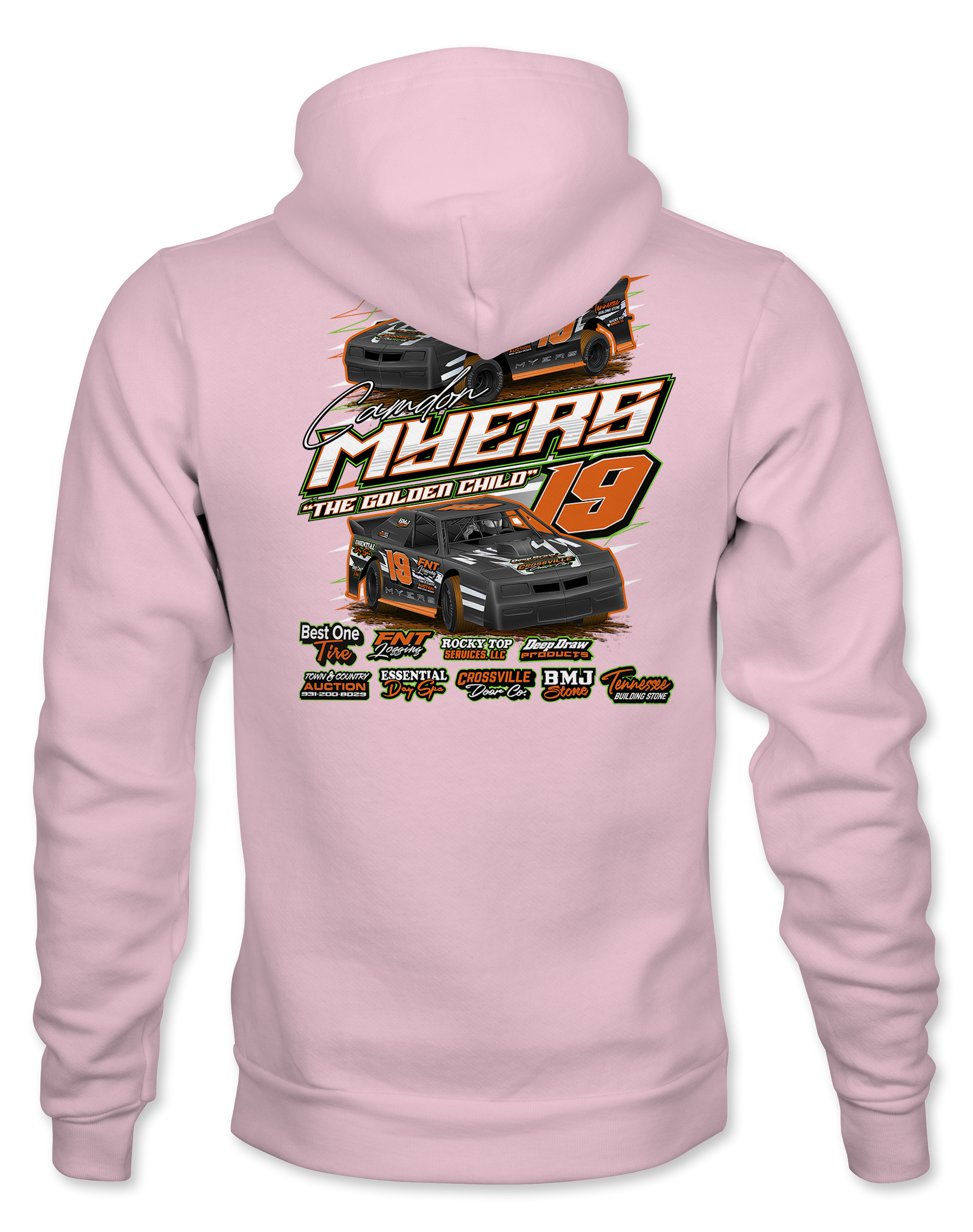 Camdon Myers Hoodies Black Acid Apparel