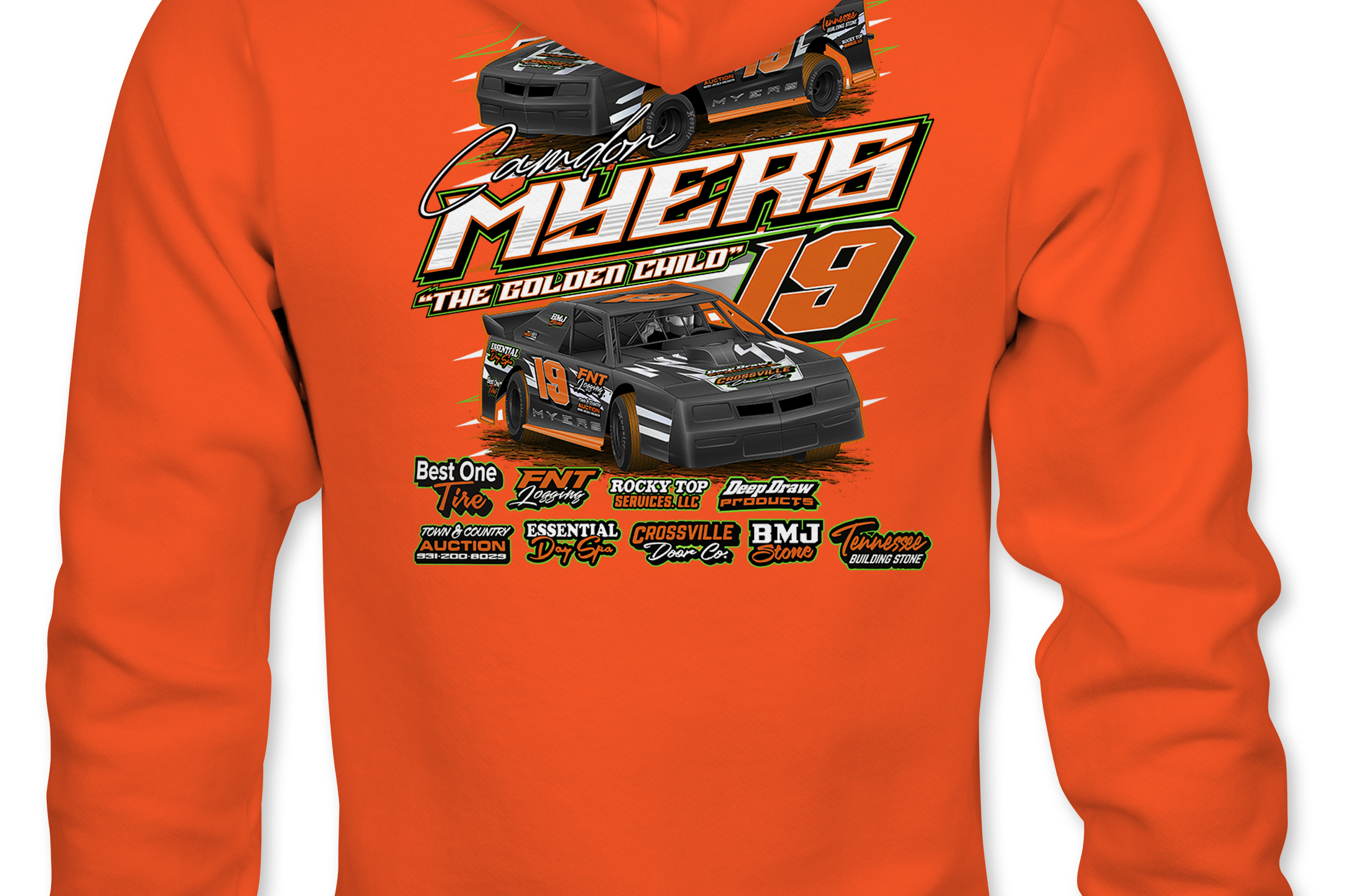 Camdon Myers Hoodies - Black Acid Apparel