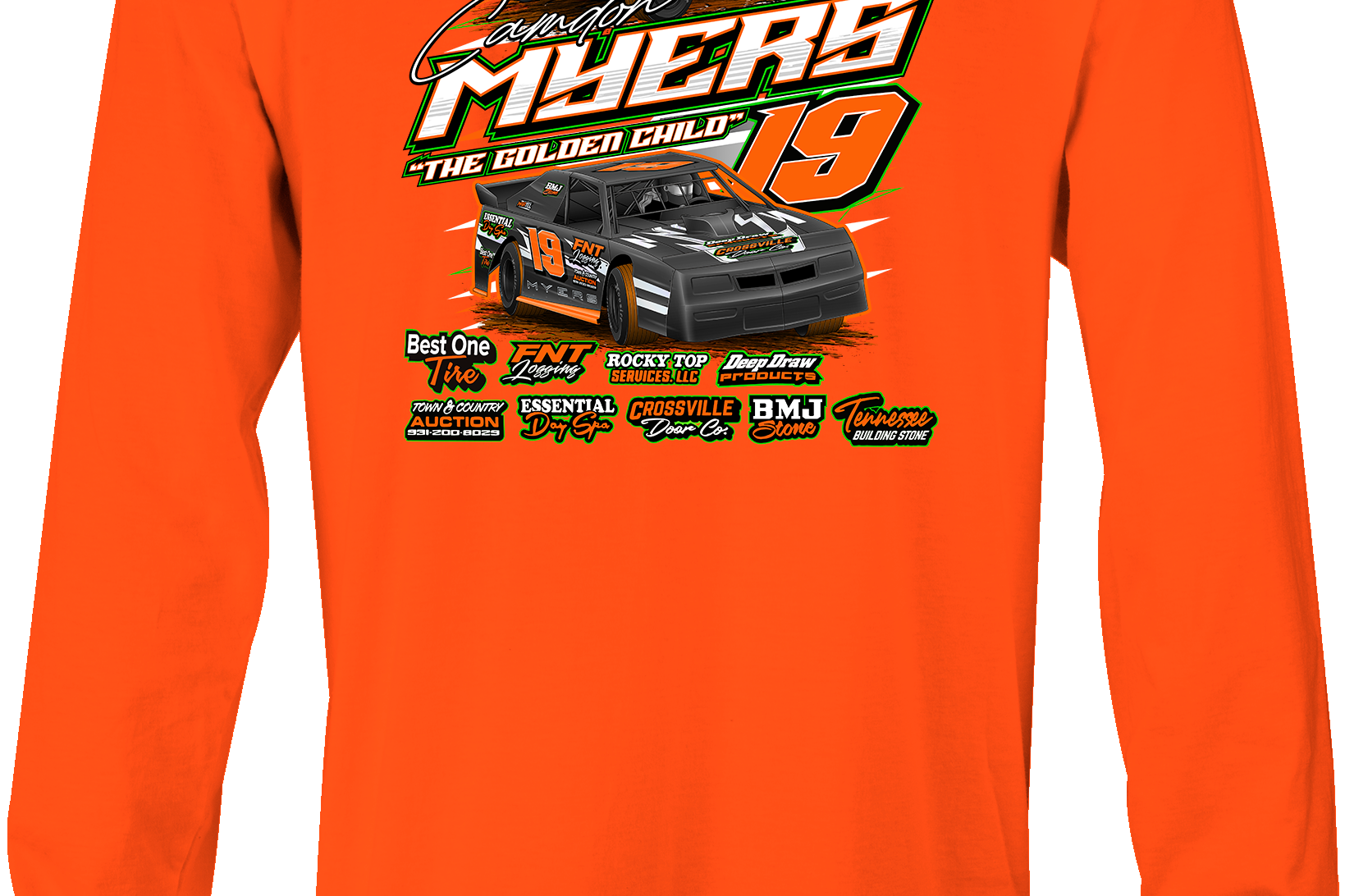 Camdon Myers Long Sleeves - Black Acid Apparel