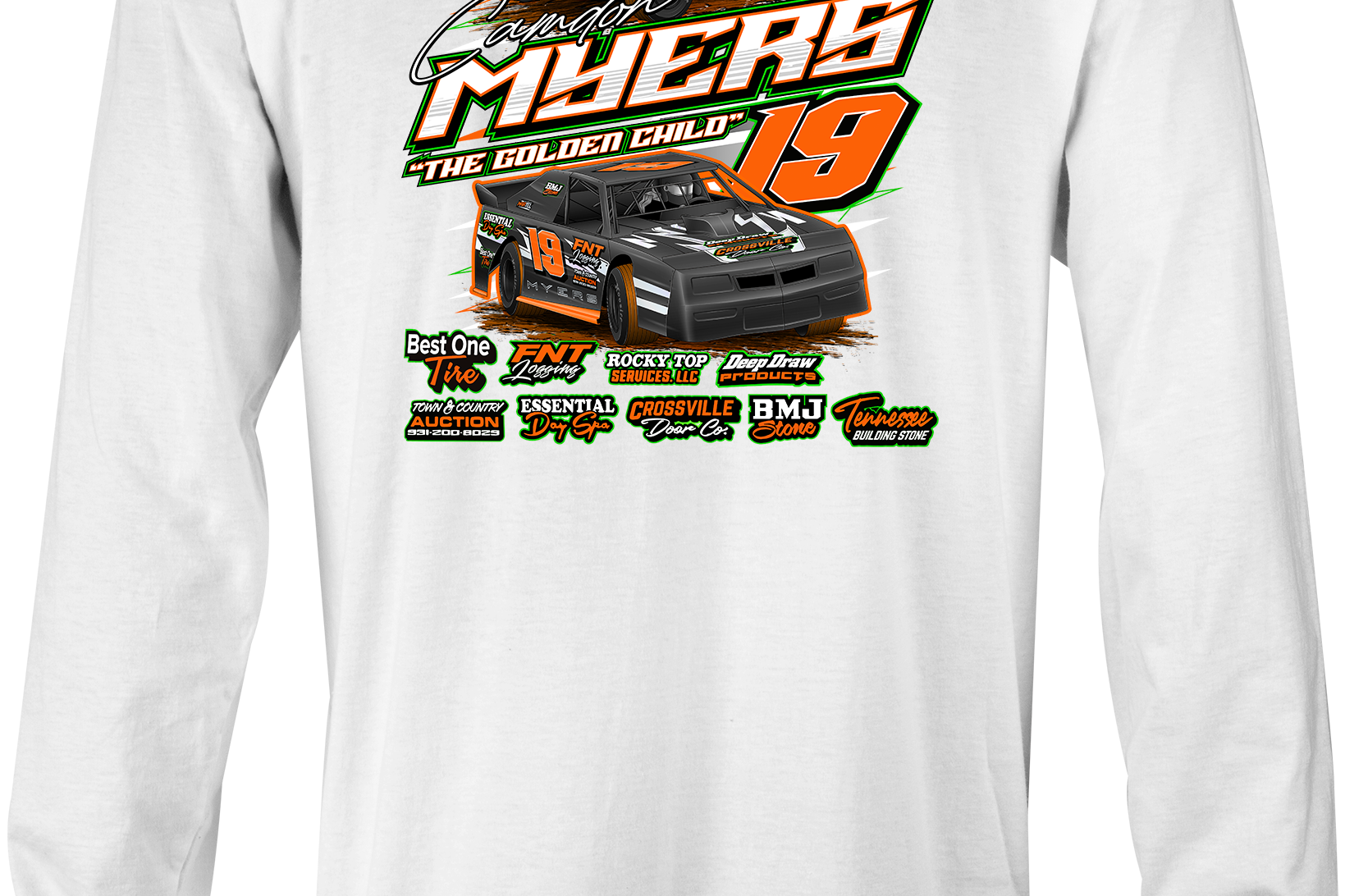 Camdon Myers Long Sleeves - Black Acid Apparel