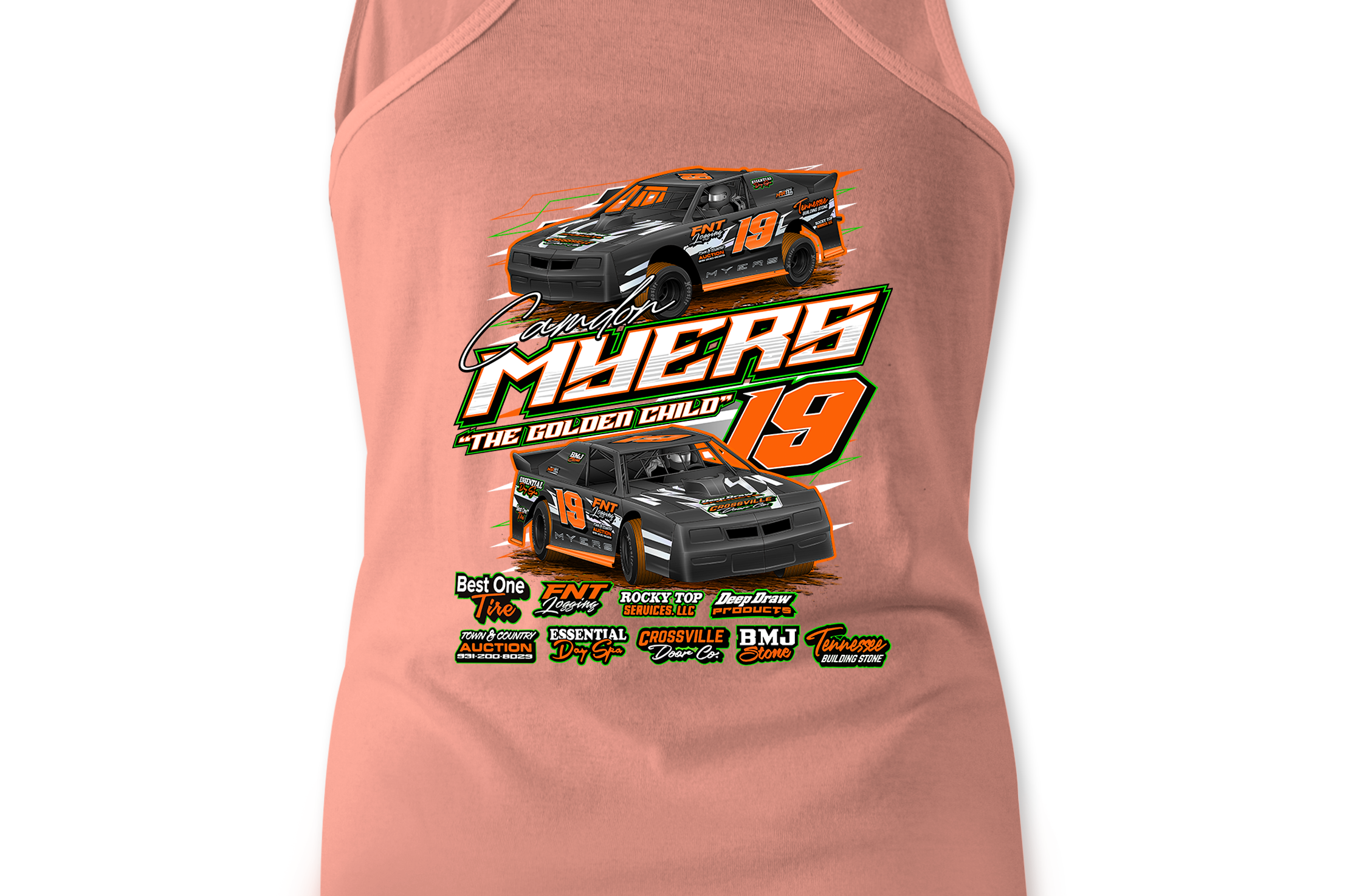 Camdon Myers Tank Tops - Black Acid Apparel