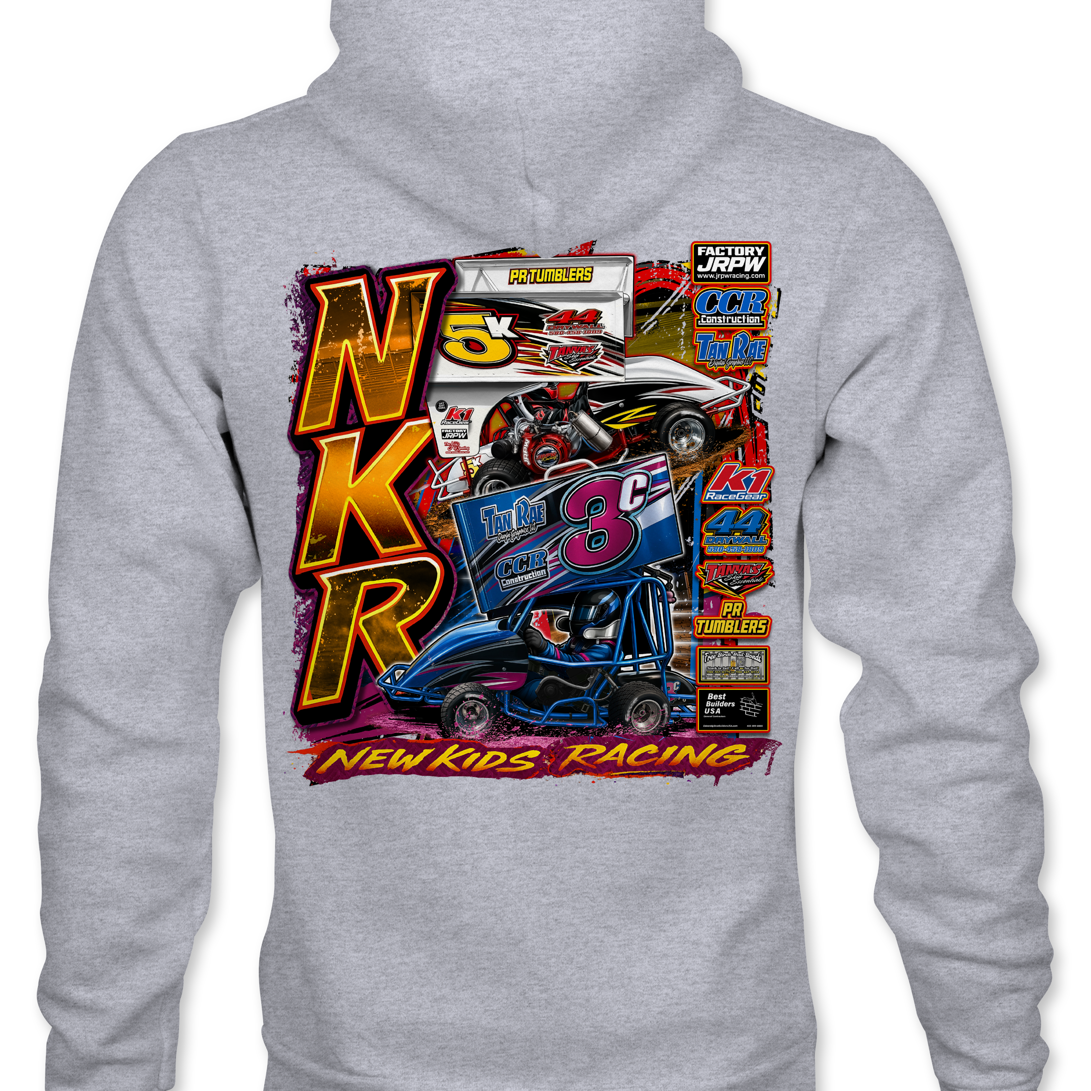 New Kids Racing 2025 Hoodies
