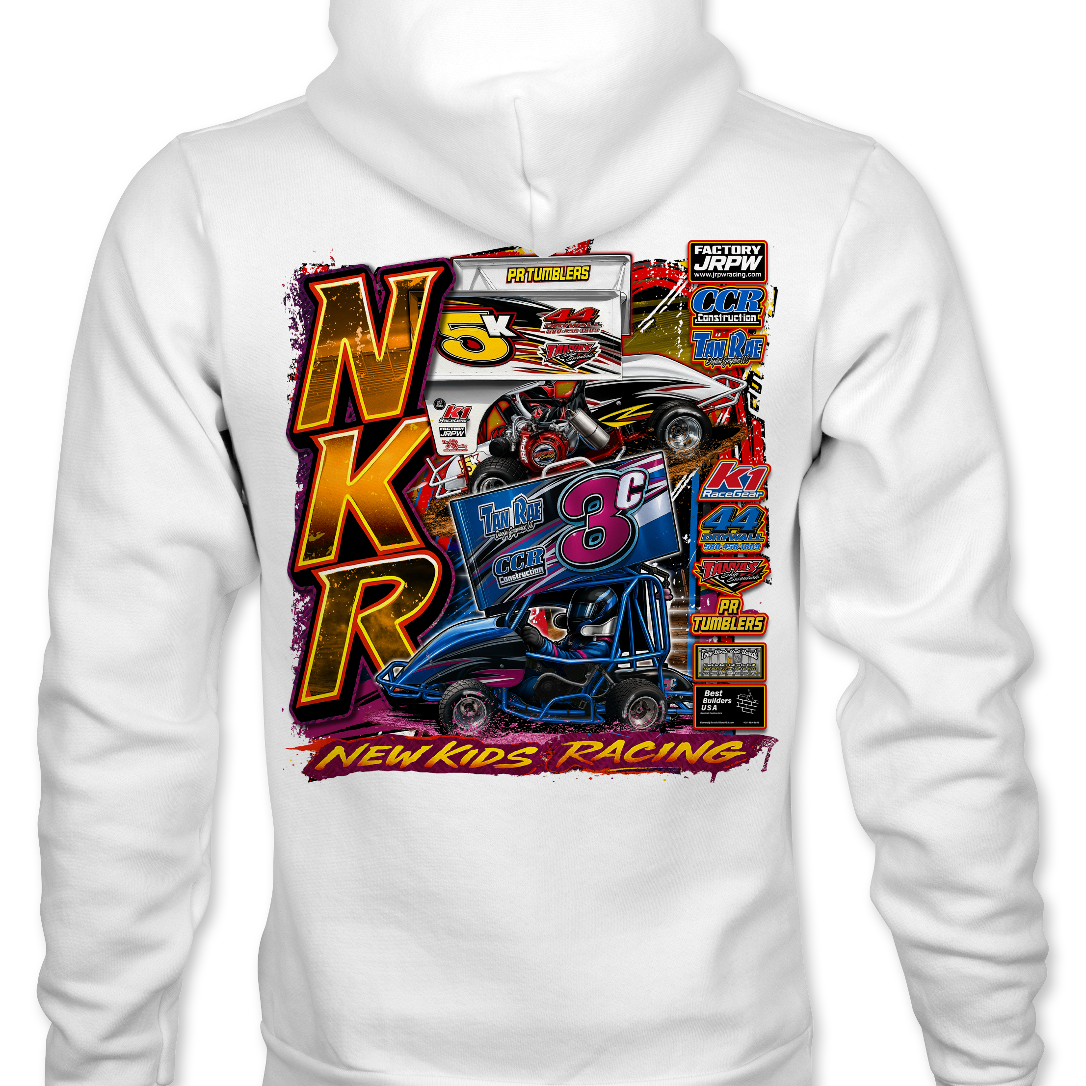 New Kids Racing 2025 Hoodies