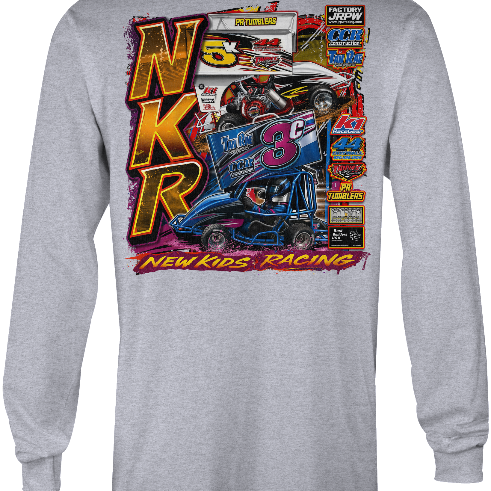 New Kids Racing 2025 Long Sleeves