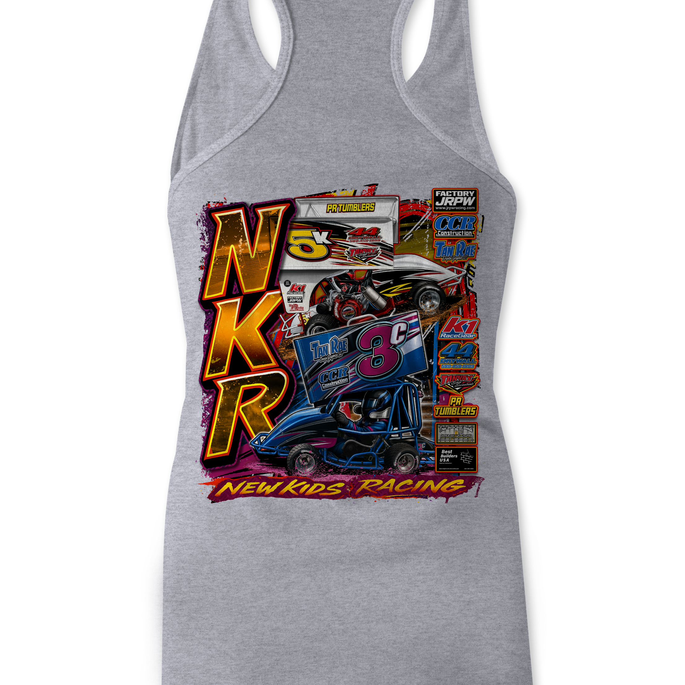 New Kids Racing 2025 Tank Tops