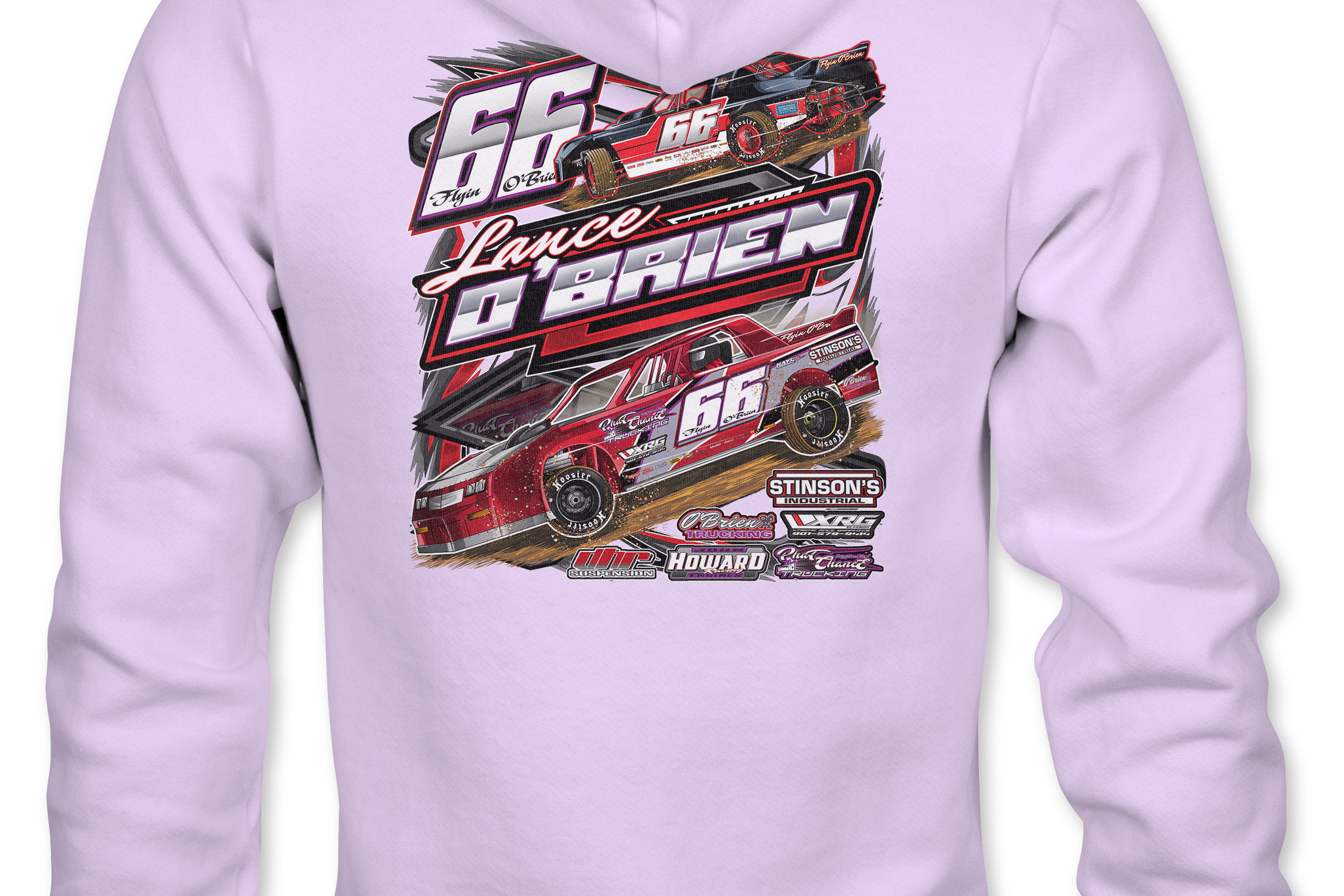 Lance O'Brien Hoodies Black Acid Apparel