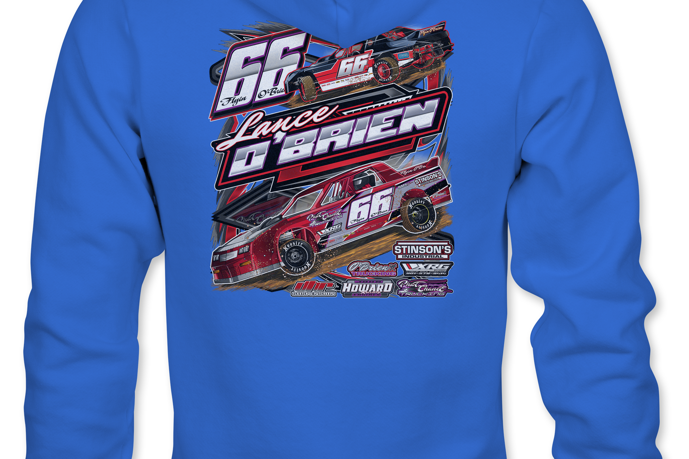 Lance O'Brien Hoodies Black Acid Apparel
