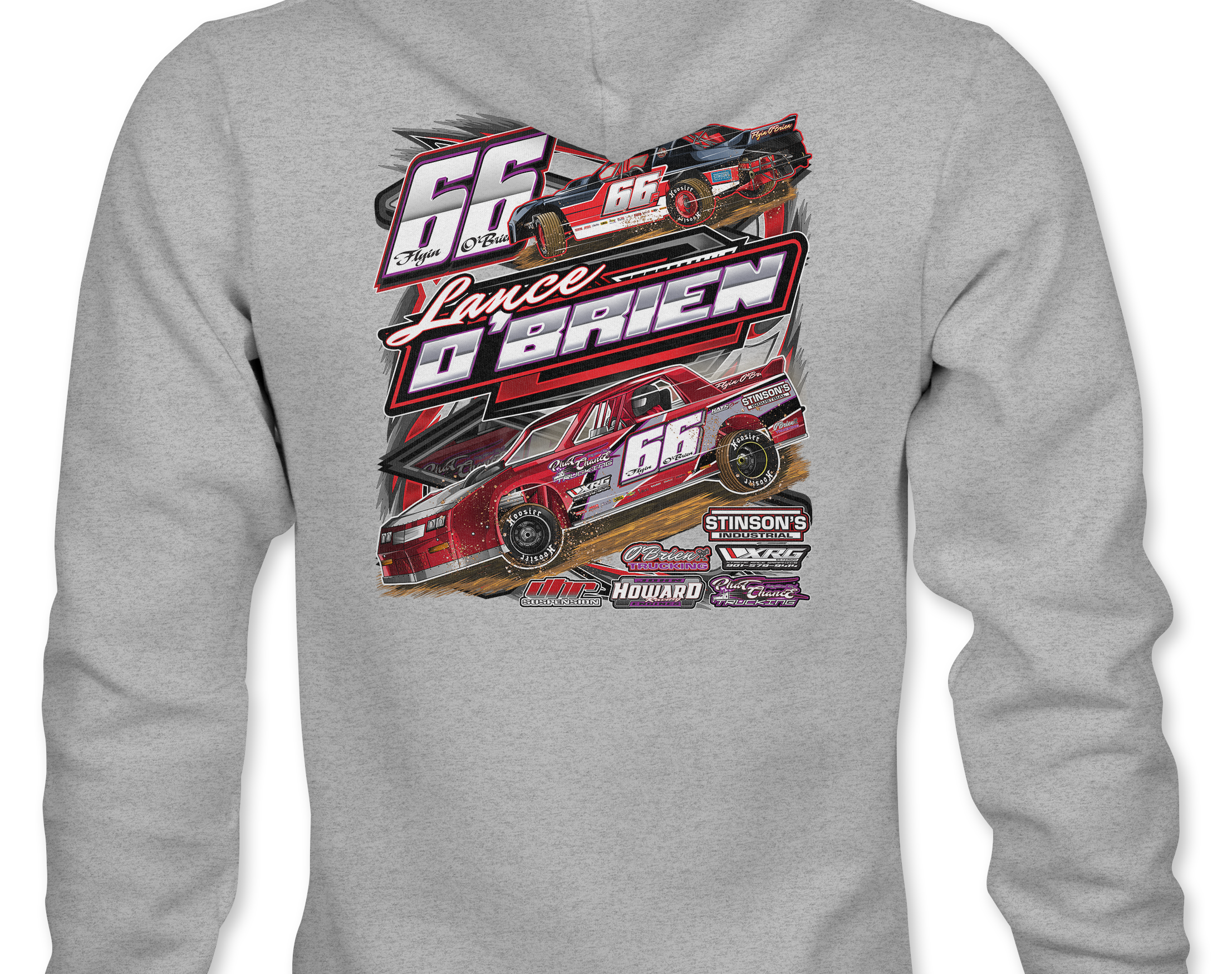 Lance O'Brien Hoodies Black Acid Apparel