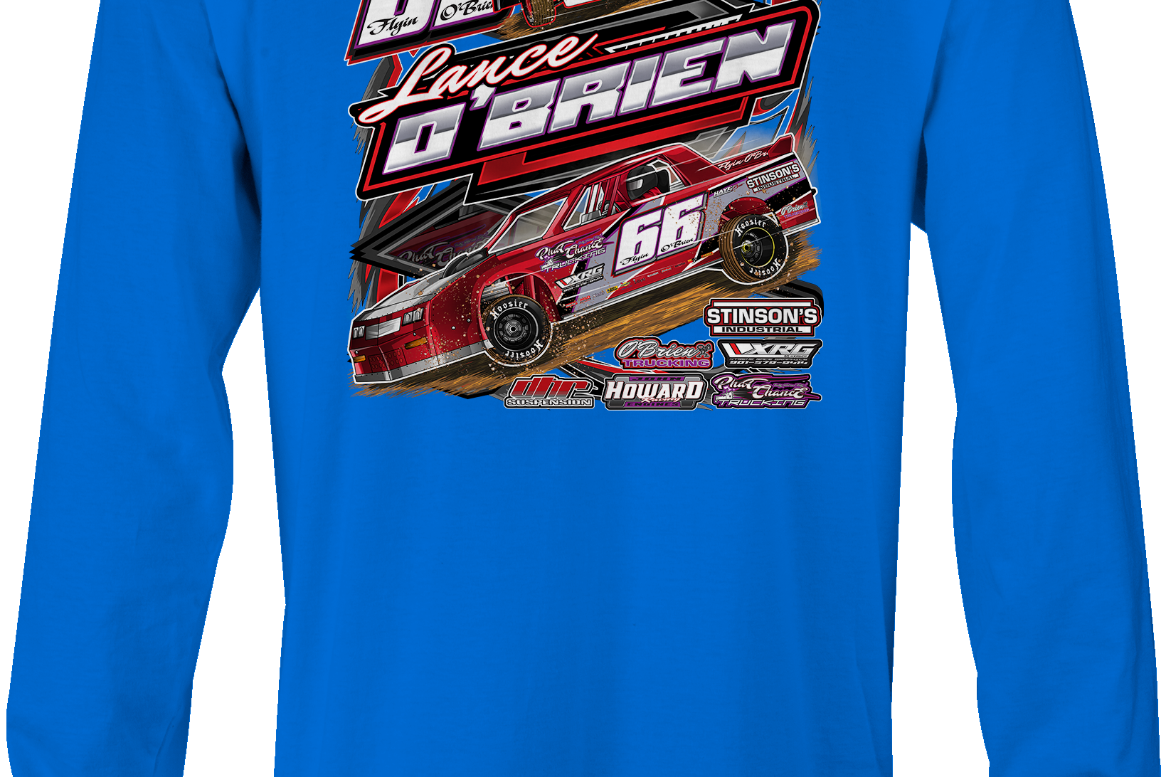 Lance O'Brien Long Sleeves Black Acid Apparel