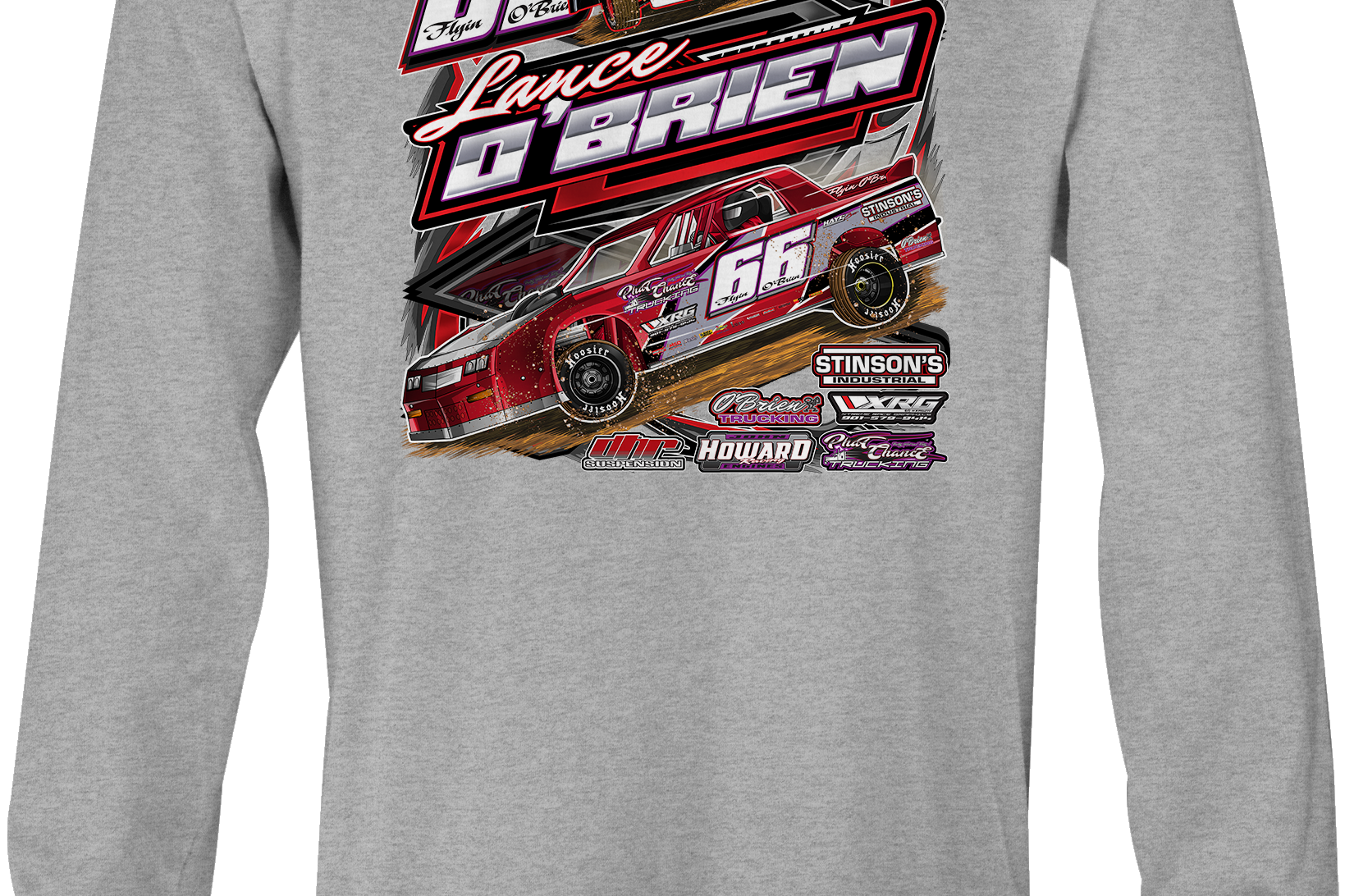 Lance O'Brien Long Sleeves Black Acid Apparel