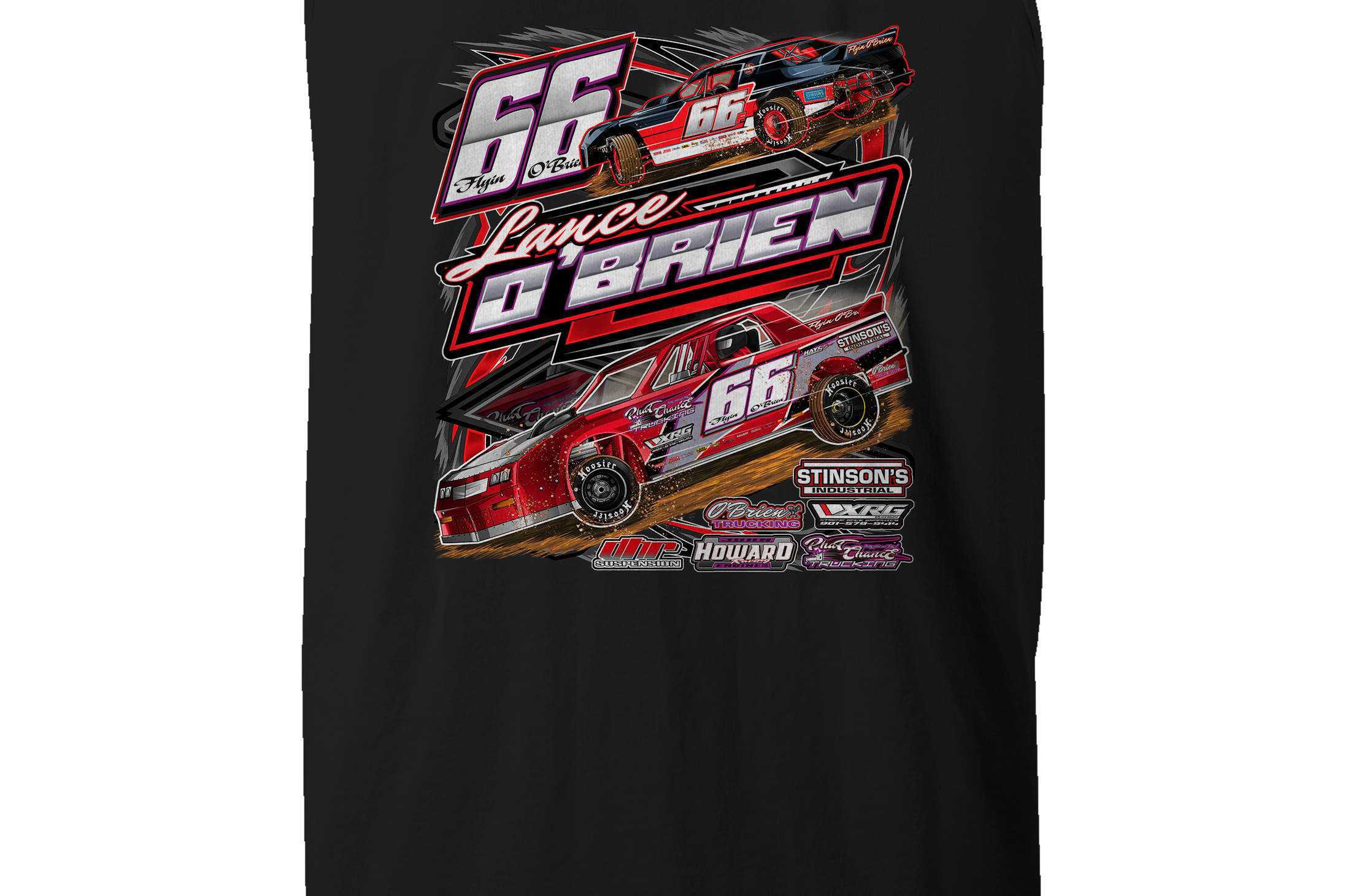 Lance O'Brien Tank Tops Black Acid Apparel
