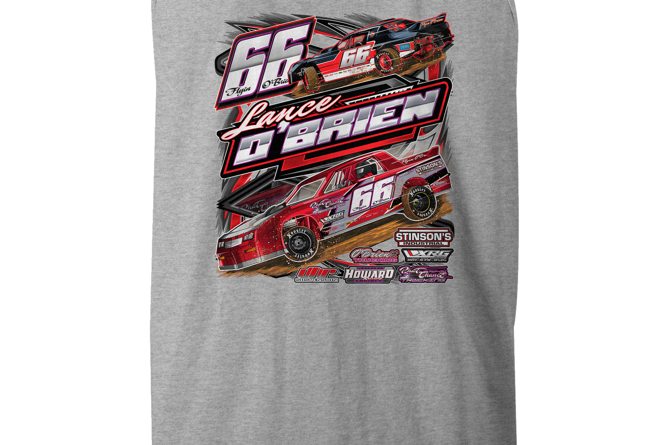 Lance O'Brien Tank Tops Black Acid Apparel