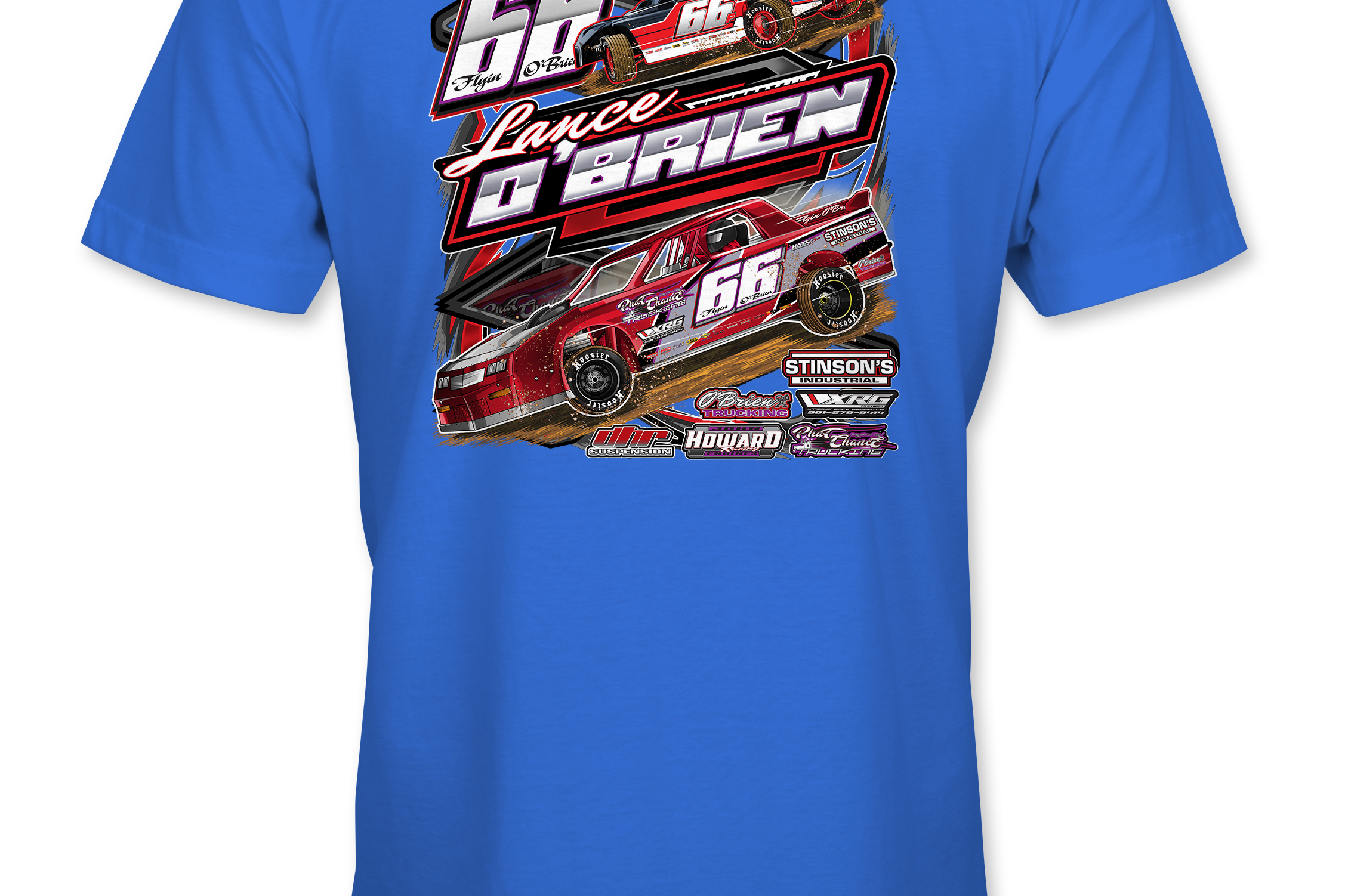 Lance O'Brien T-Shirts Black Acid Apparel