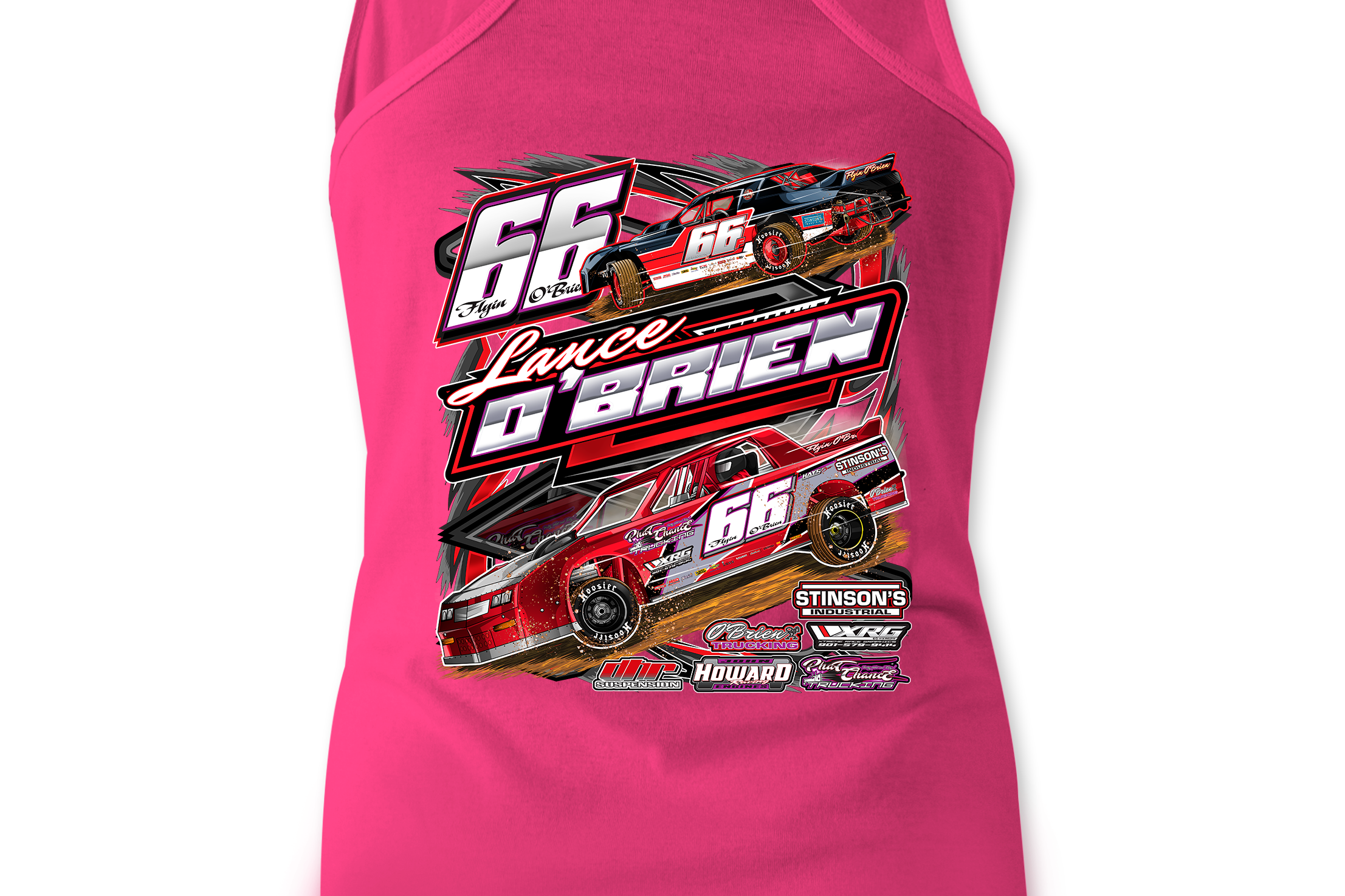 Lance O'Brien Tank Tops Black Acid Apparel