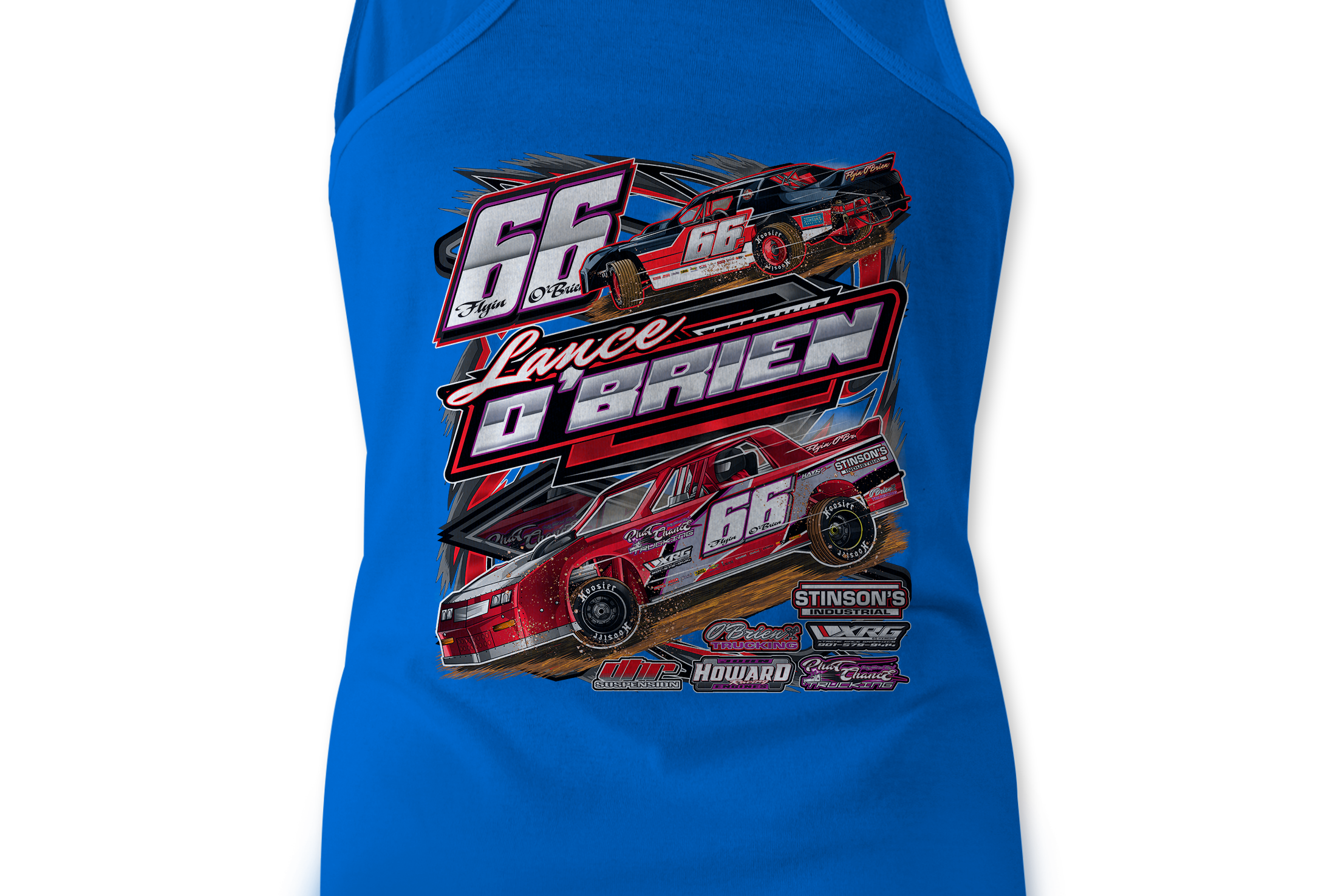 Lance O'Brien Tank Tops Black Acid Apparel