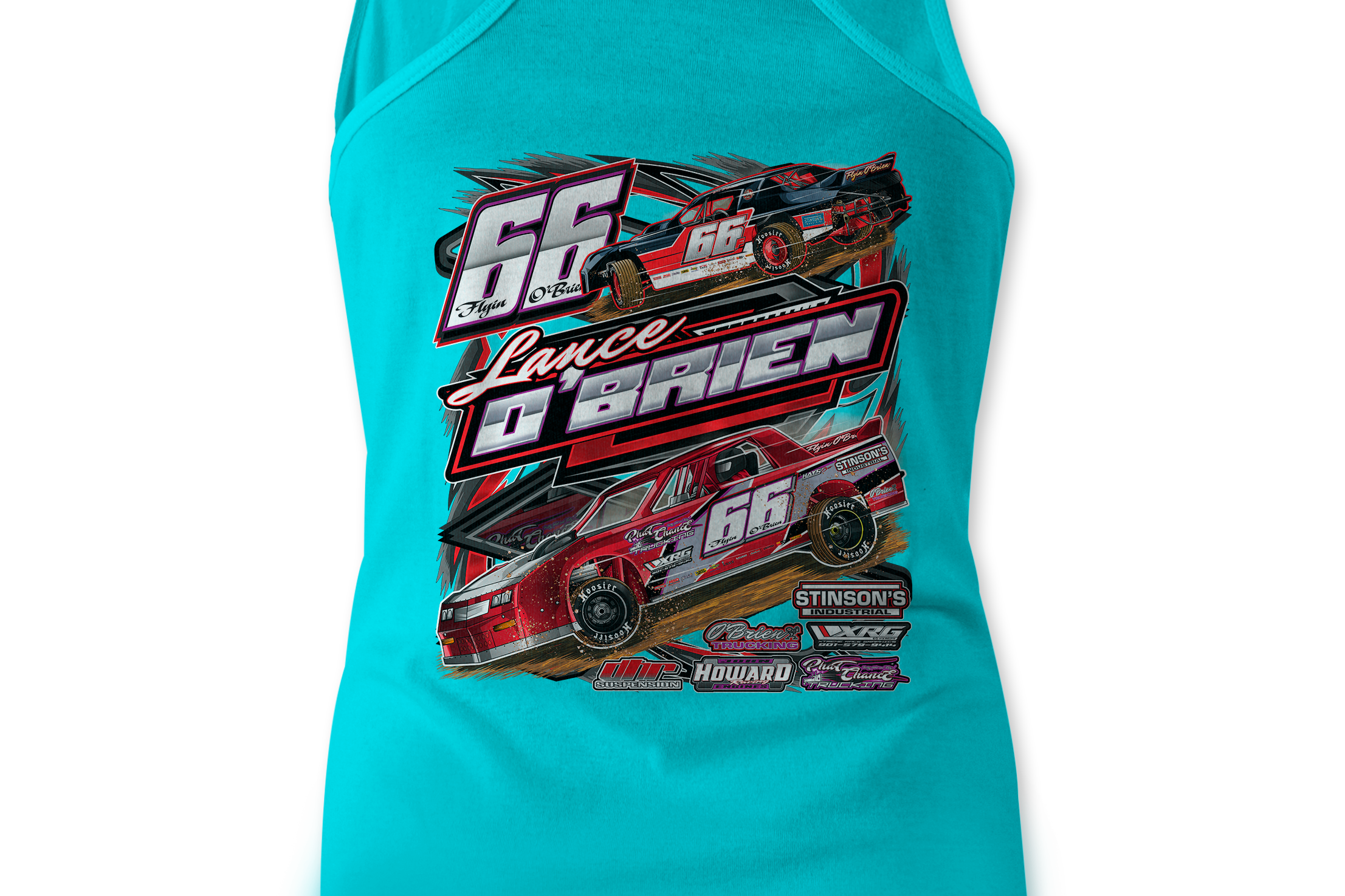 Lance O'Brien Tank Tops Black Acid Apparel
