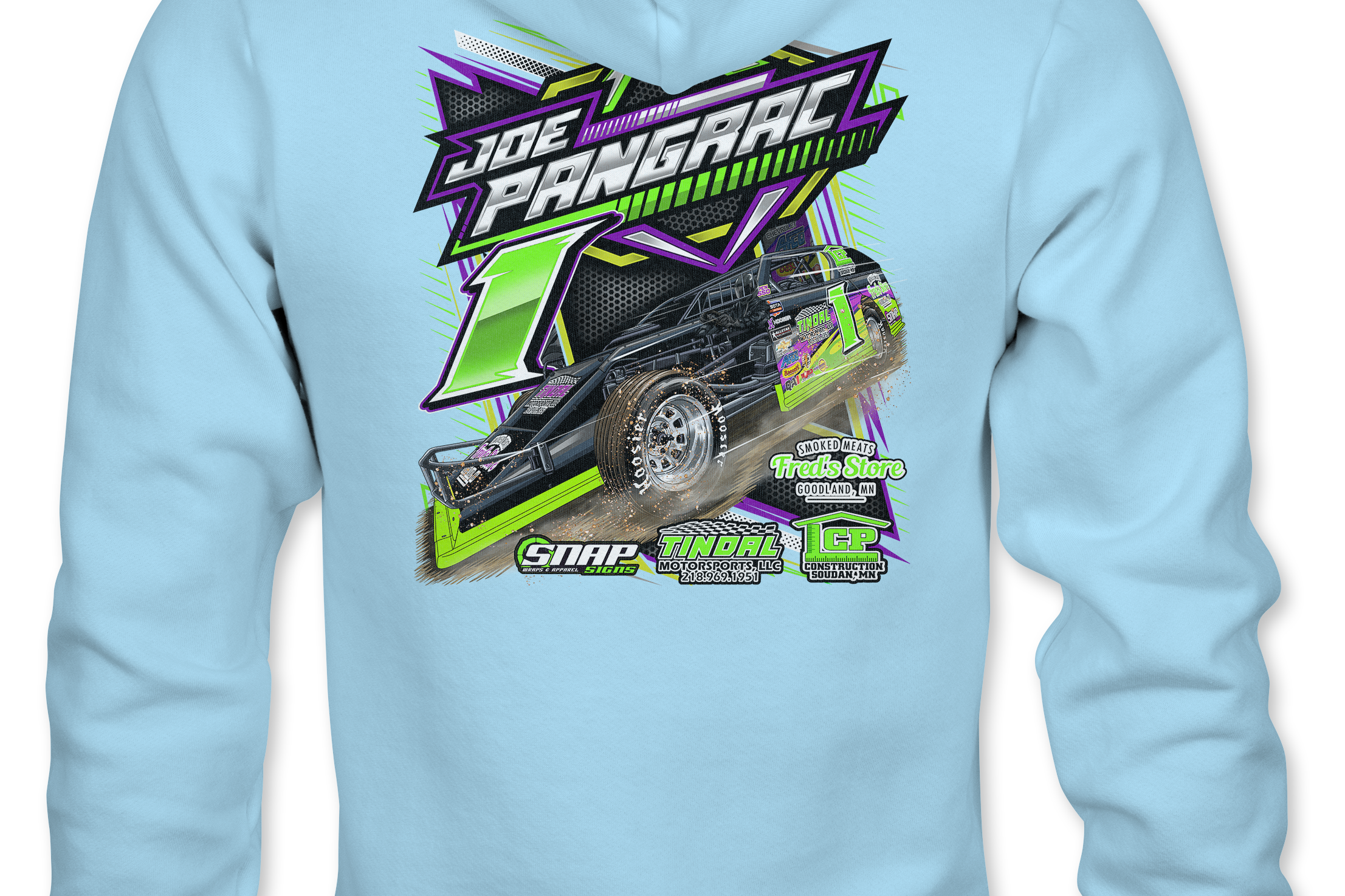 Joe Pangrac Hoodies Black Acid Apparel