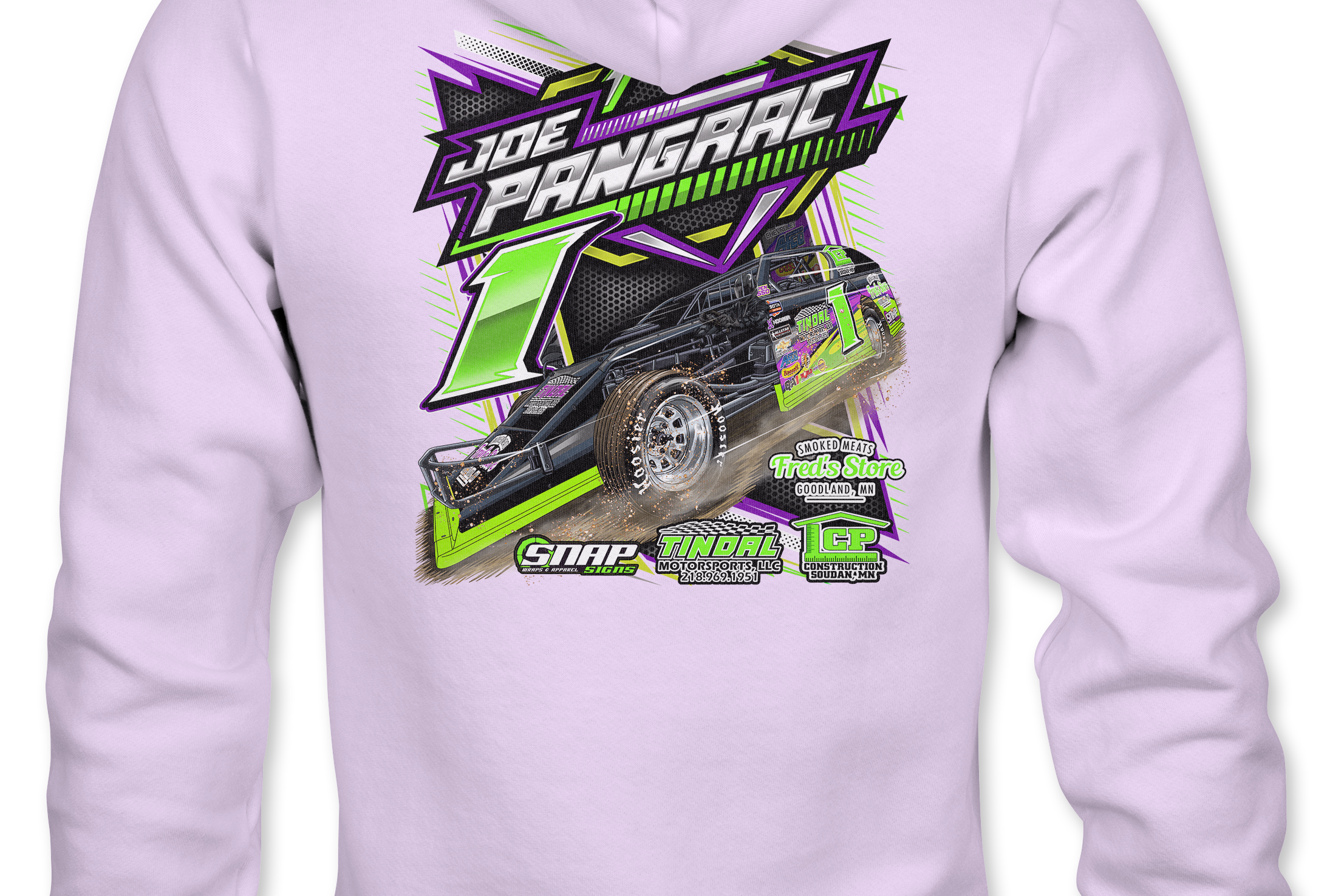 Joe Pangrac Hoodies Black Acid Apparel