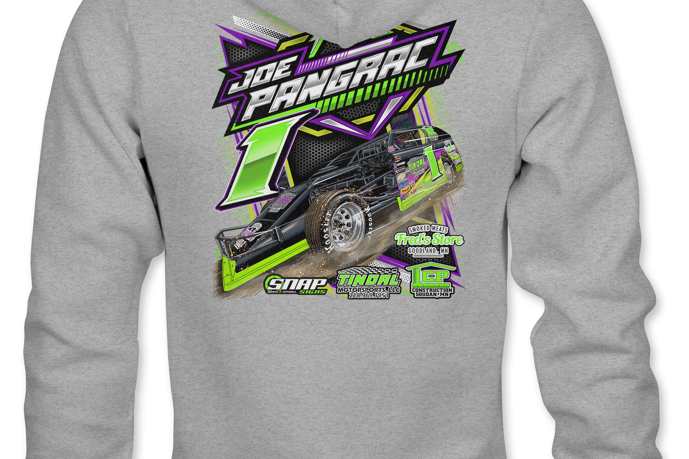 Joe Pangrac Hoodies Black Acid Apparel