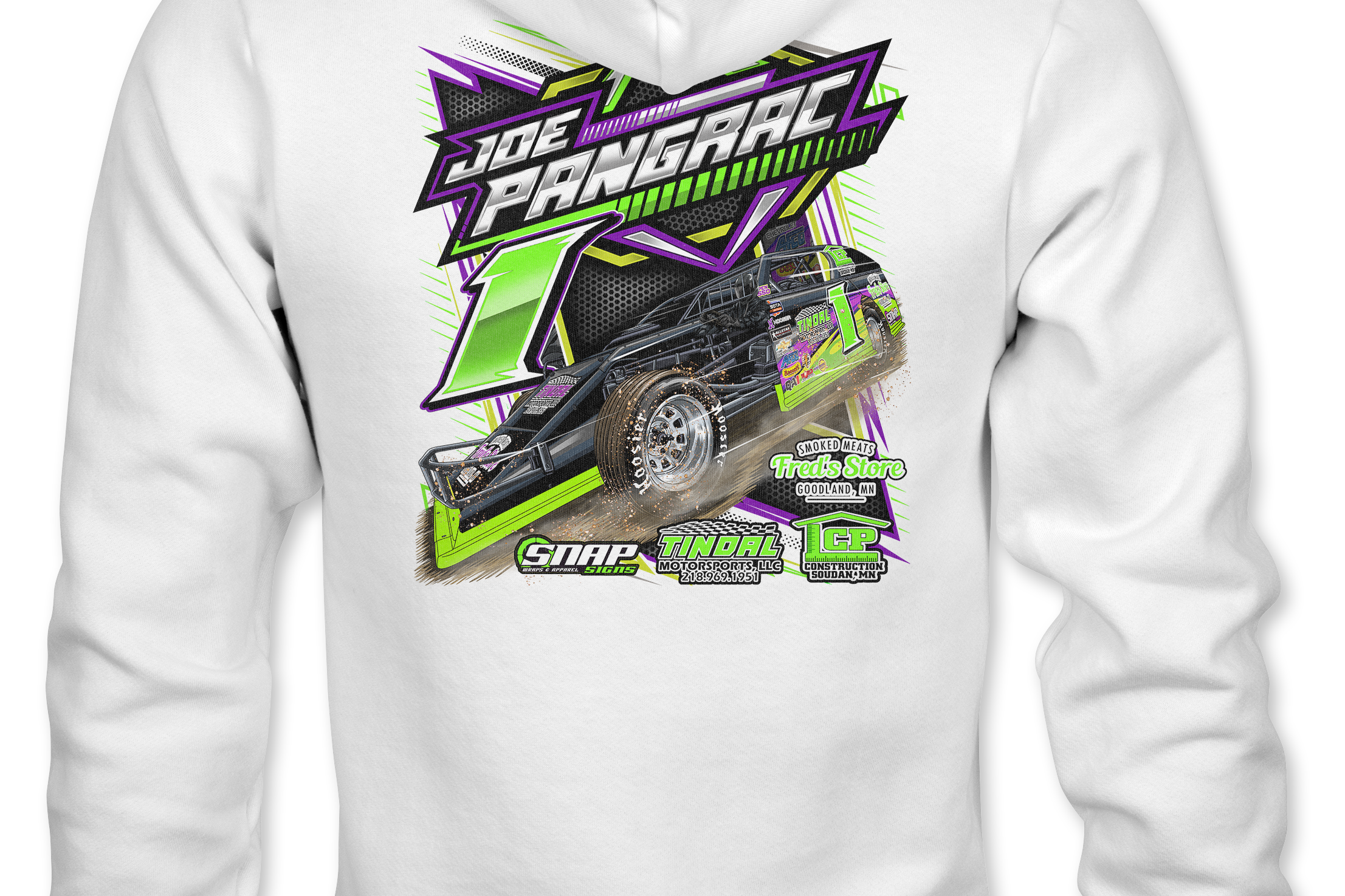 Joe Pangrac Hoodies Black Acid Apparel