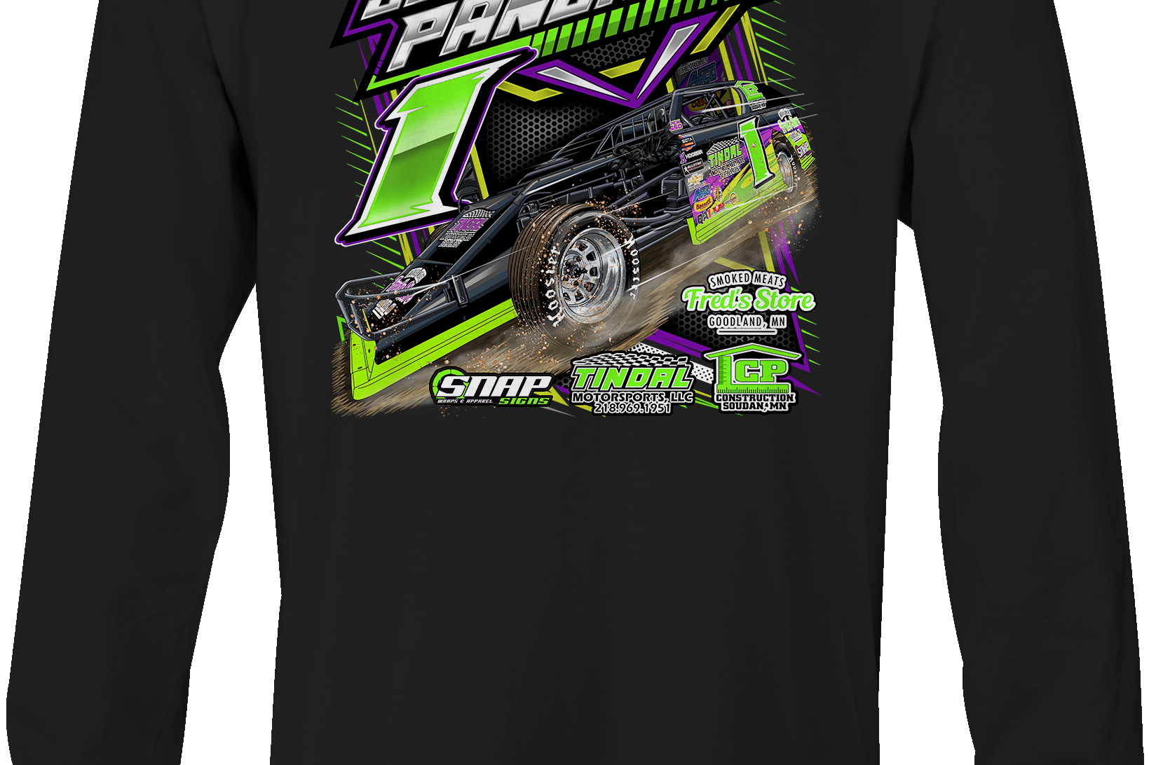 Joe Pangrac Long Sleeves Black Acid Apparel