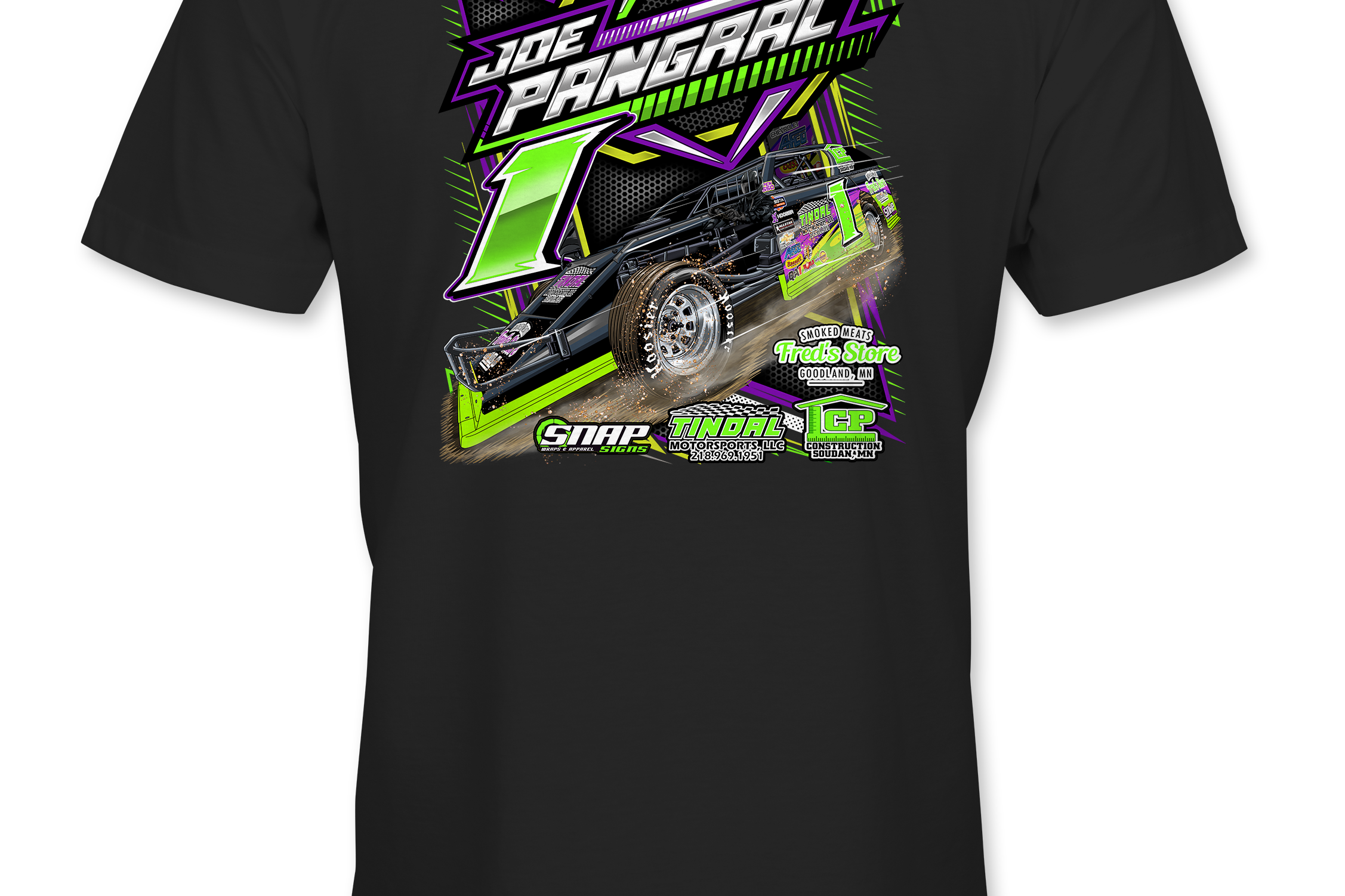 Joe Pangrac T-Shirts Black Acid Apparel