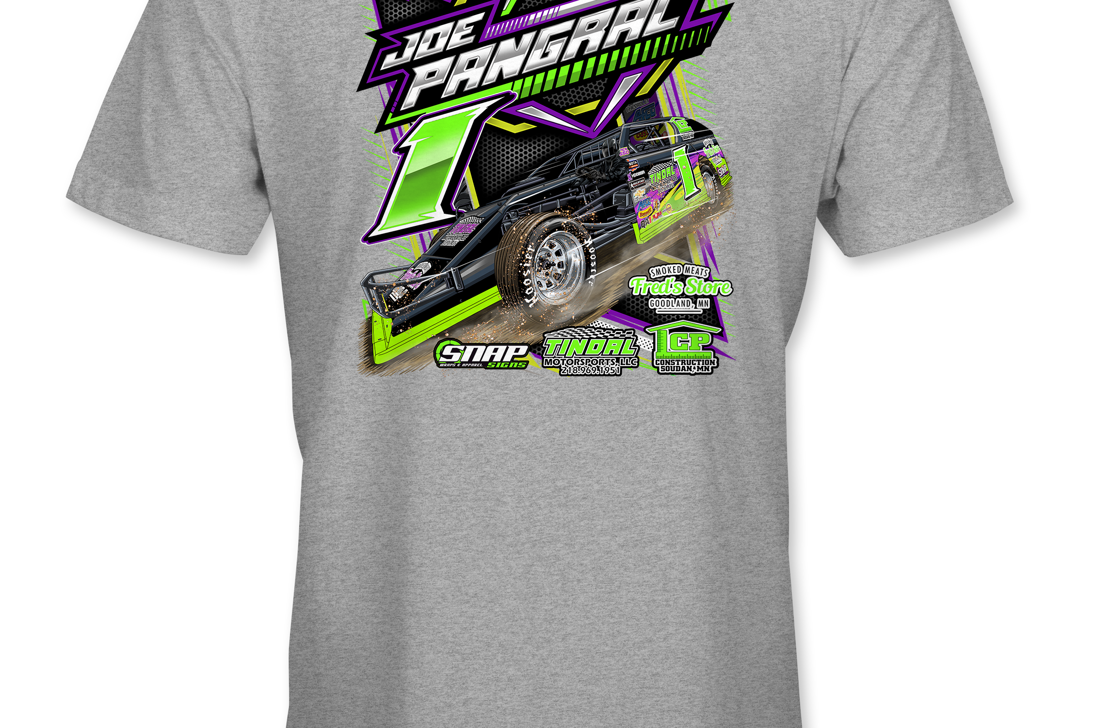 Joe Pangrac T-Shirts Black Acid Apparel