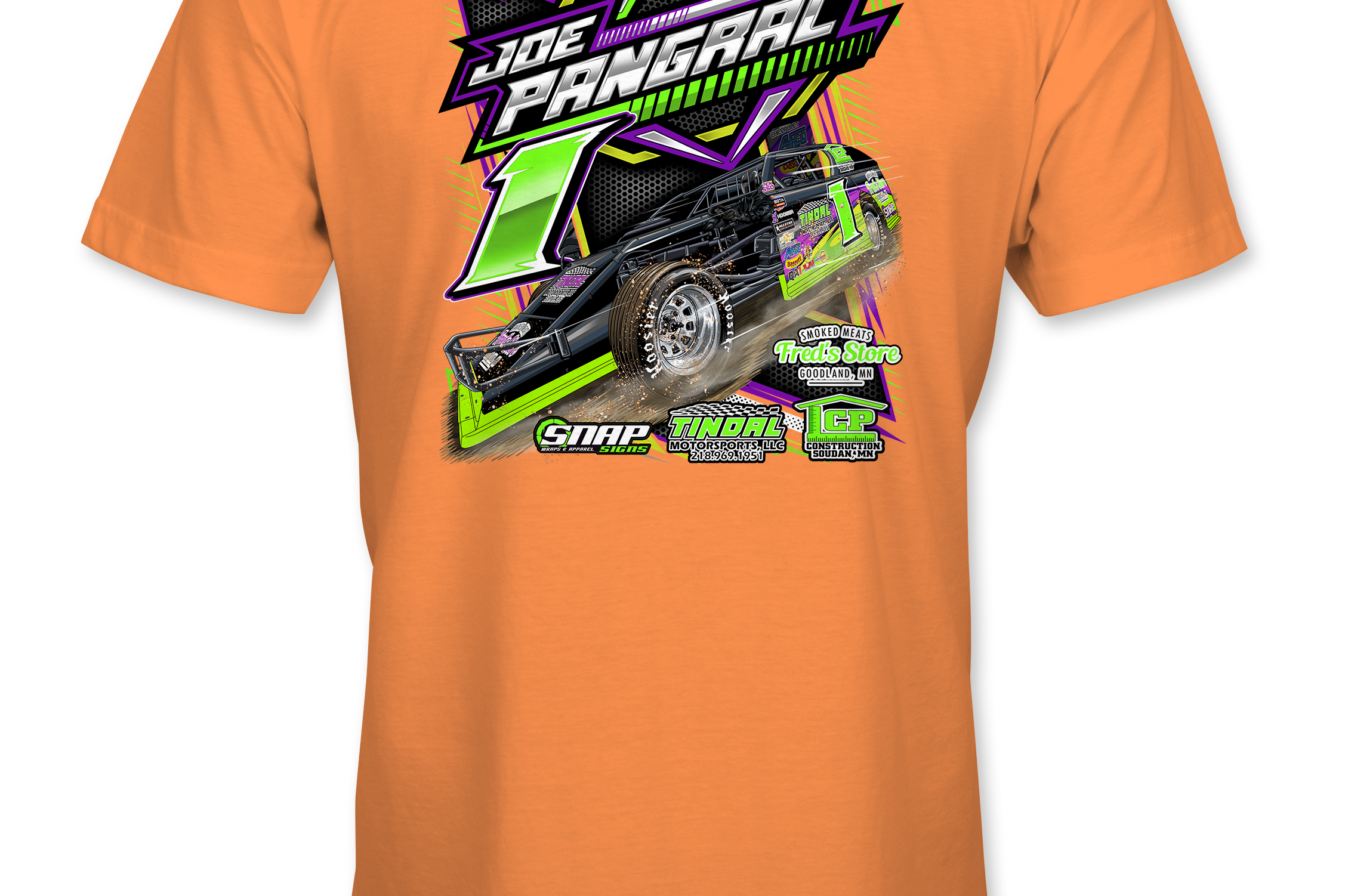 Joe Pangrac T-Shirts Black Acid Apparel