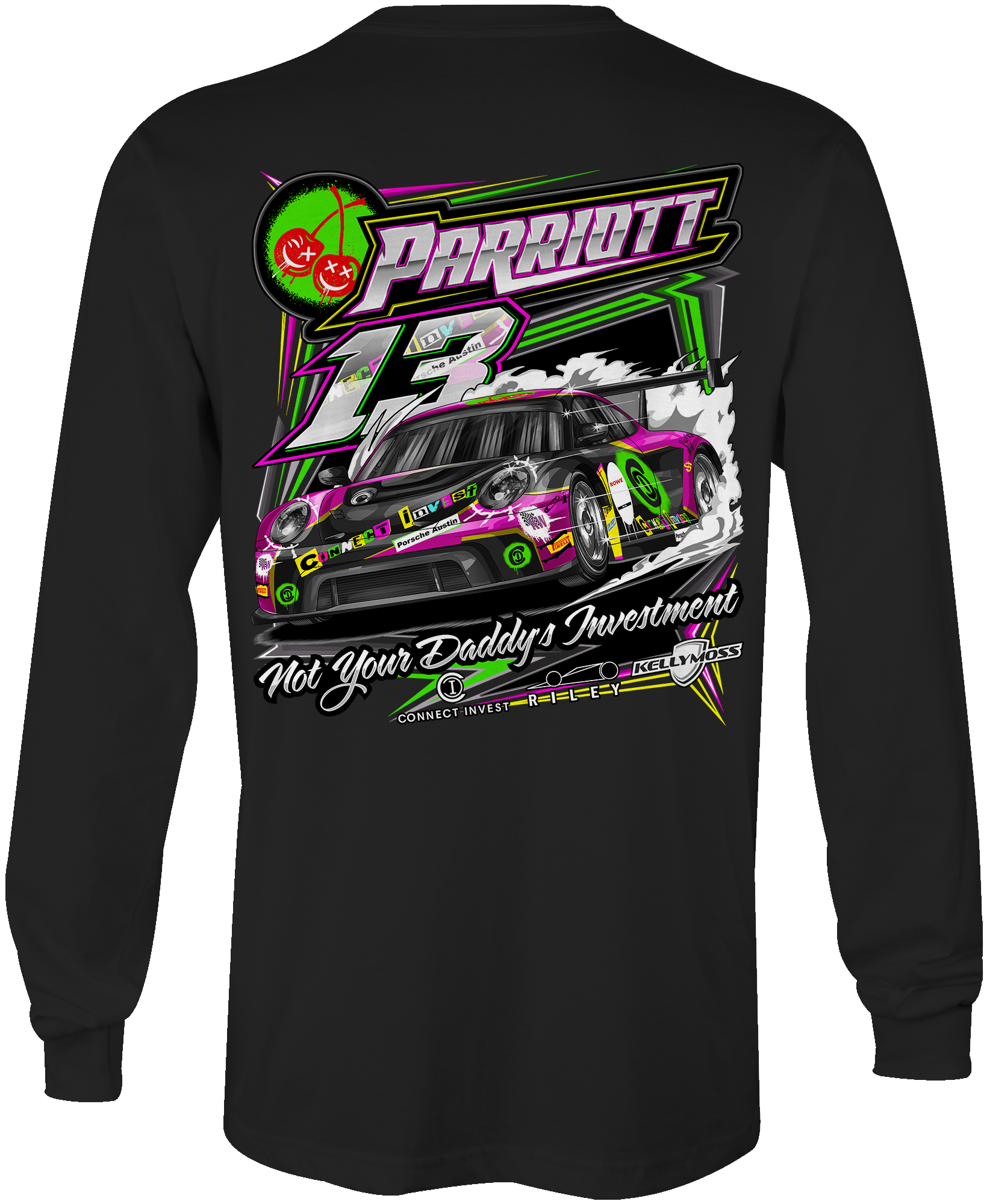 Parriott #13 Racing 2026 Long Sleeves – Black Acid Apparel
