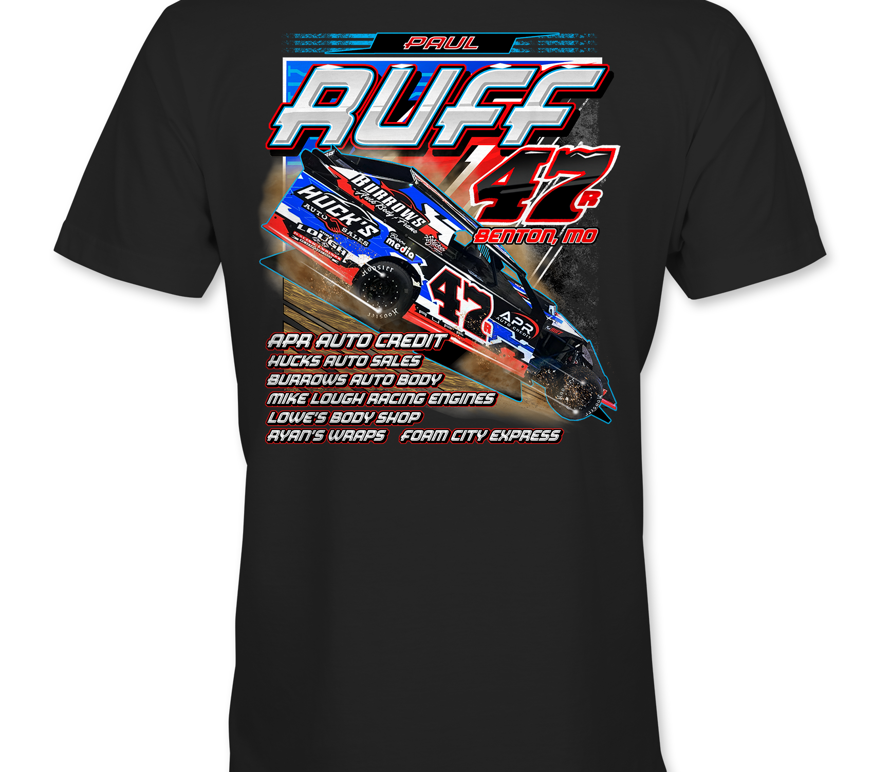 Pual Ruff Paul Ruff 2026 Tshirts – Black Acid Apparel