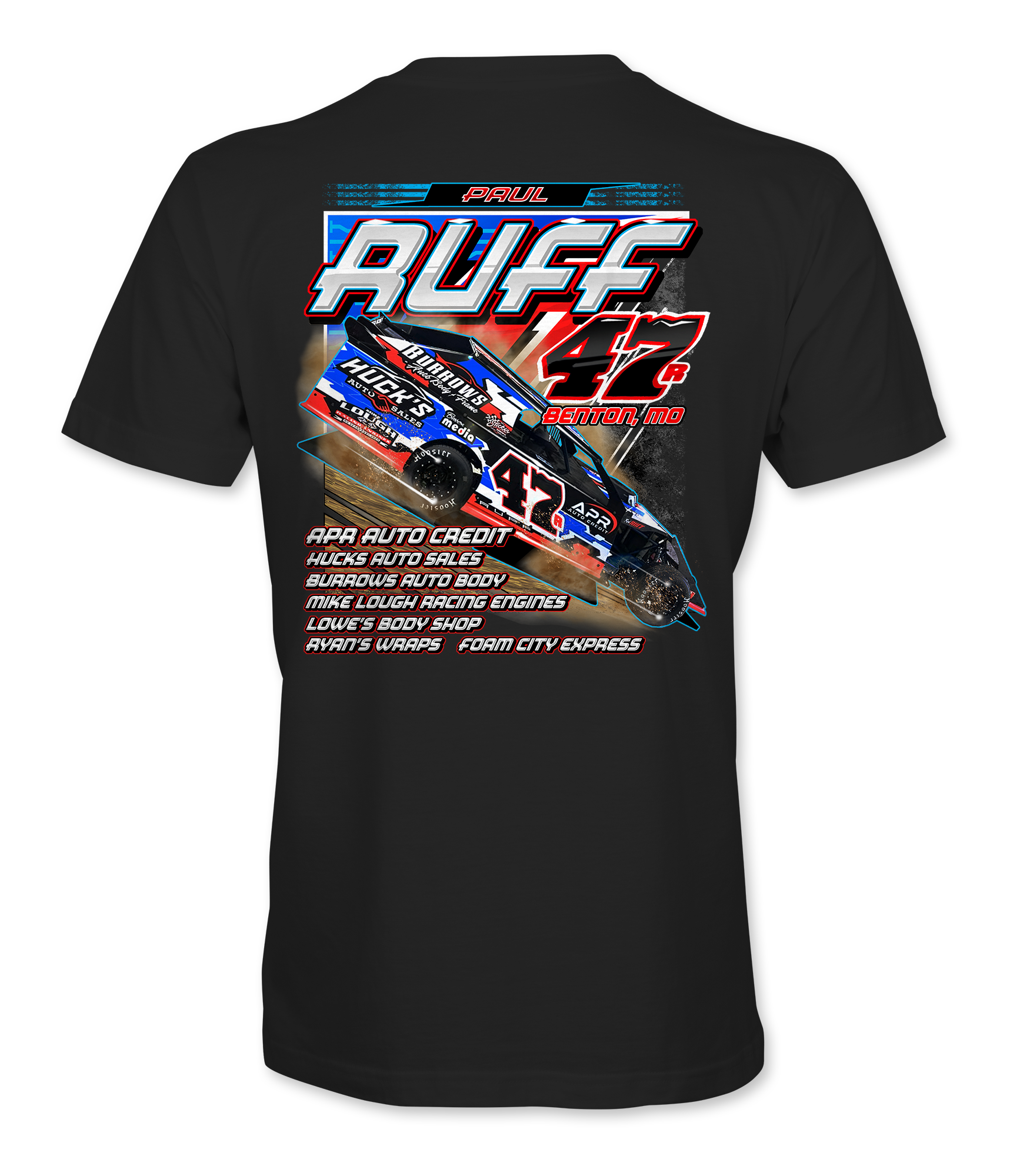 Pual Ruff Paul Ruff 2026 Tshirts – Black Acid Apparel