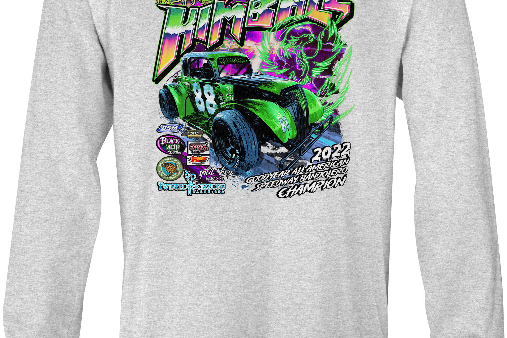 Phoenyx Kimball 2023 Long Sleeves - Black Acid Apparel