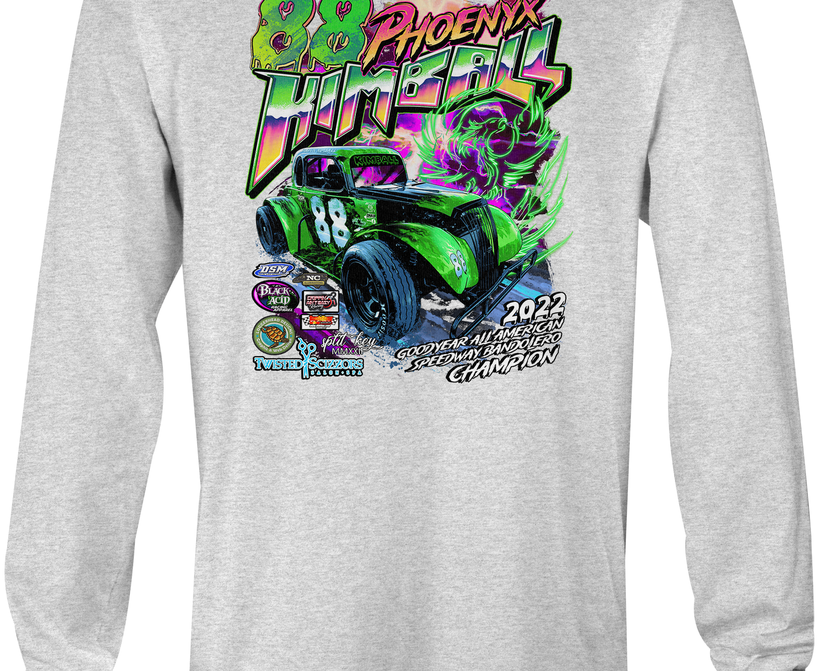 Phoenyx Kimball 2023 Long Sleeves - Black Acid Apparel