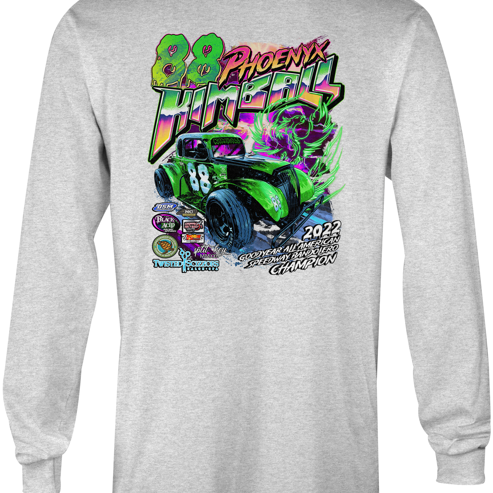 Phoenyx Kimball 2023 Long Sleeves - Black Acid Apparel