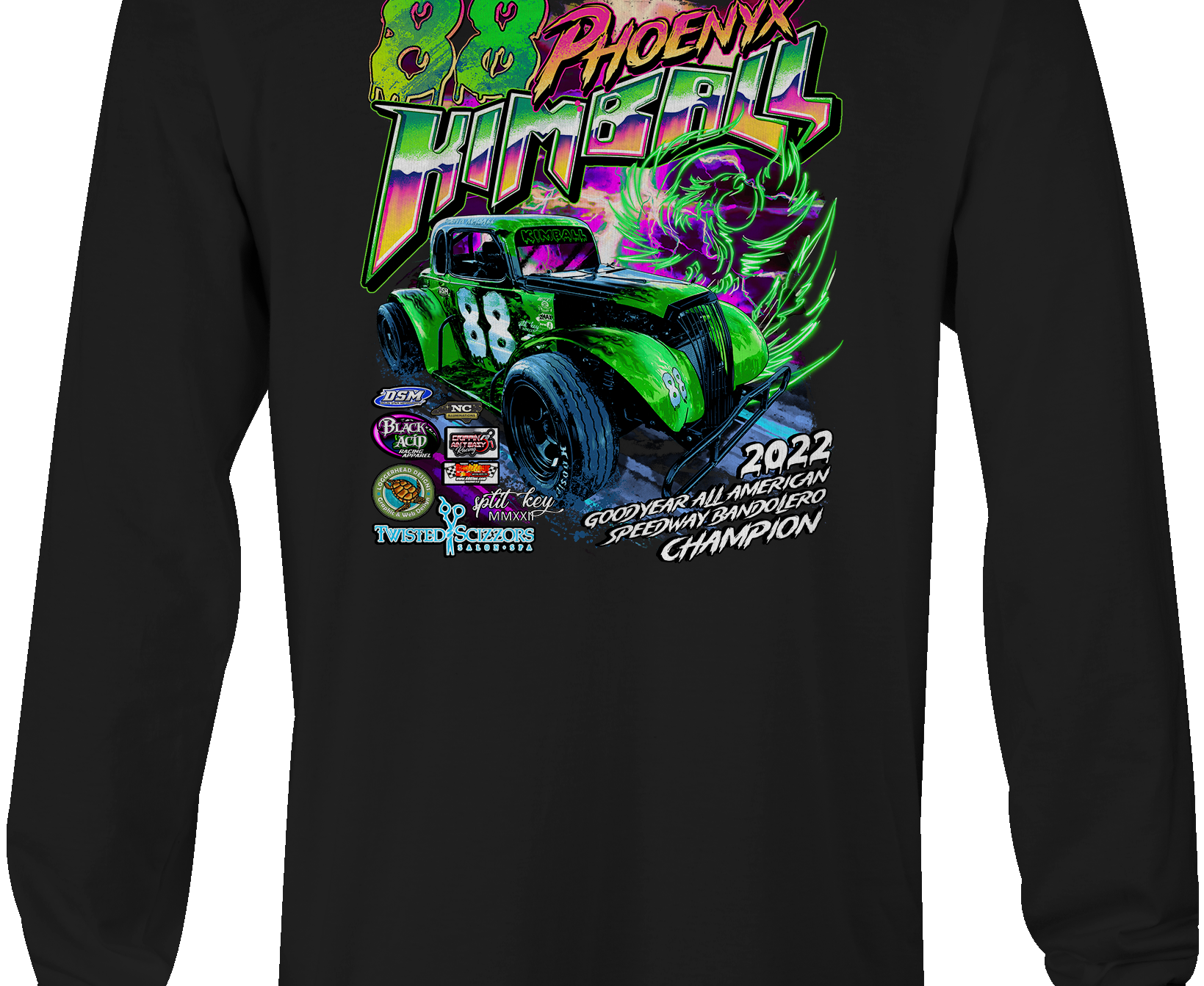 Phoenyx Kimball 2023 Long Sleeves - Black Acid Apparel