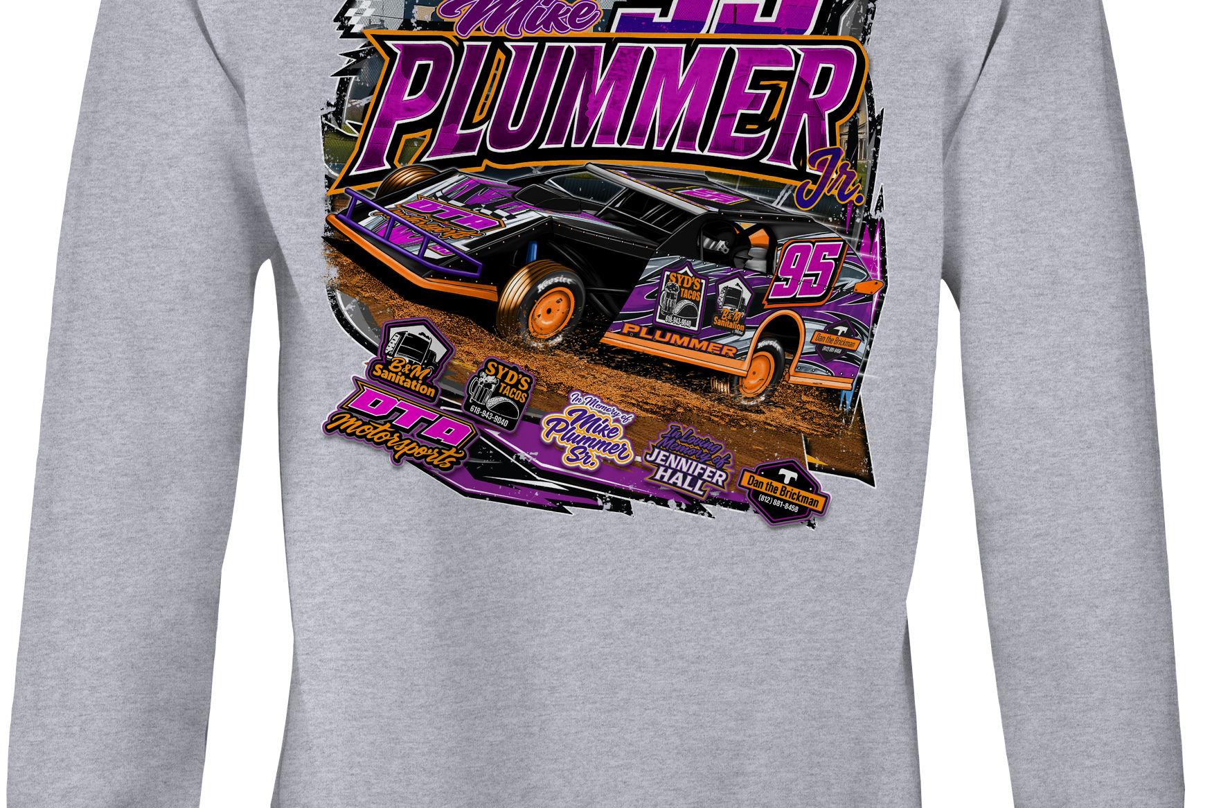 Mike Plummer Jr. 2025 Crewneck Sweatshirts