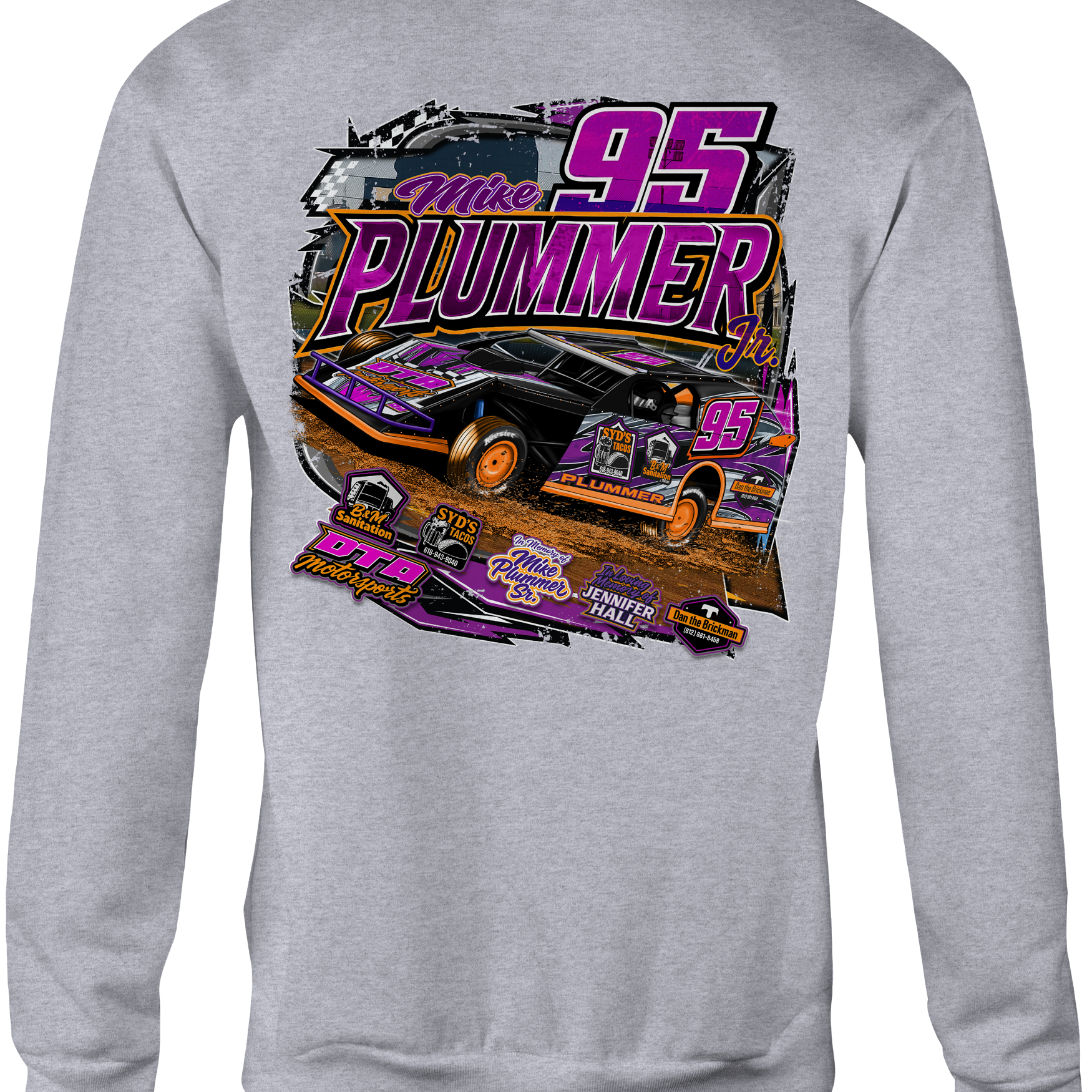 Mike Plummer Jr. 2025 Crewneck Sweatshirts
