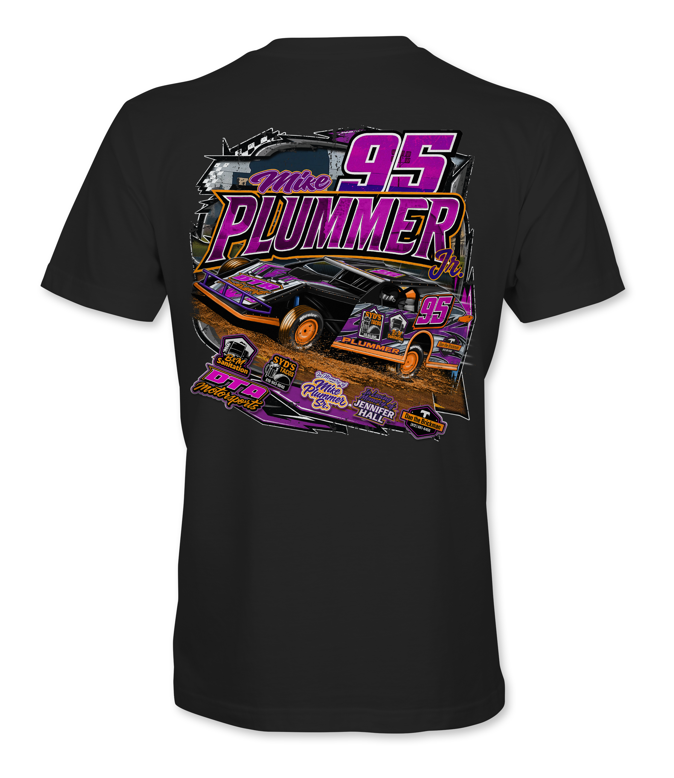 Mike Plummer Jr. 2025 T-Shirts – Black Acid Apparel