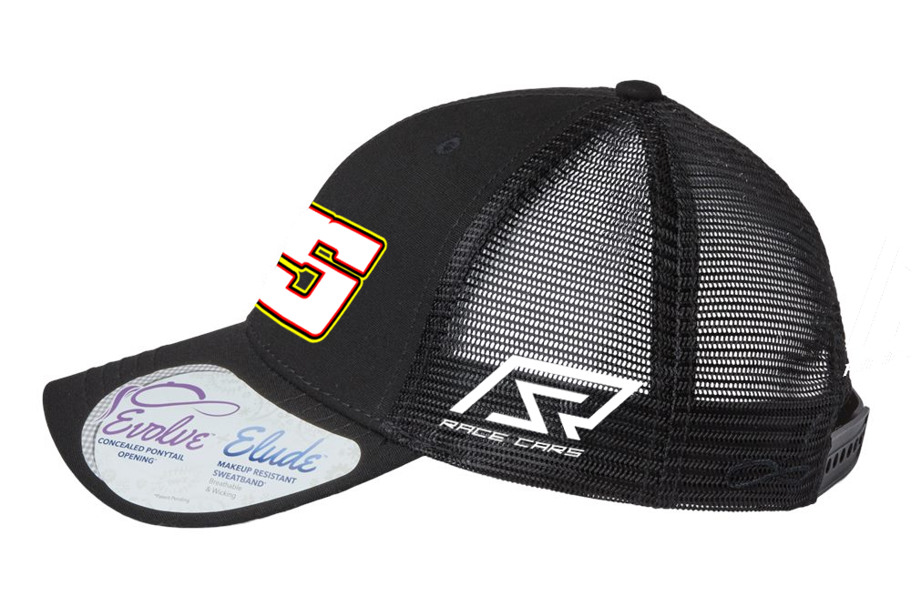 Logan Clark Ponytail Hat Black Acid Apparel