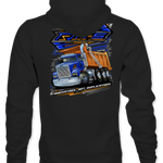 R & S Dump Truck Hoodies Black Acid Apparel