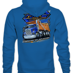 R & S Dump Truck Hoodies Black Acid Apparel