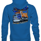 R & S Dump Truck Hoodies Black Acid Apparel