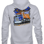 R & S Dump Truck Hoodies Black Acid Apparel