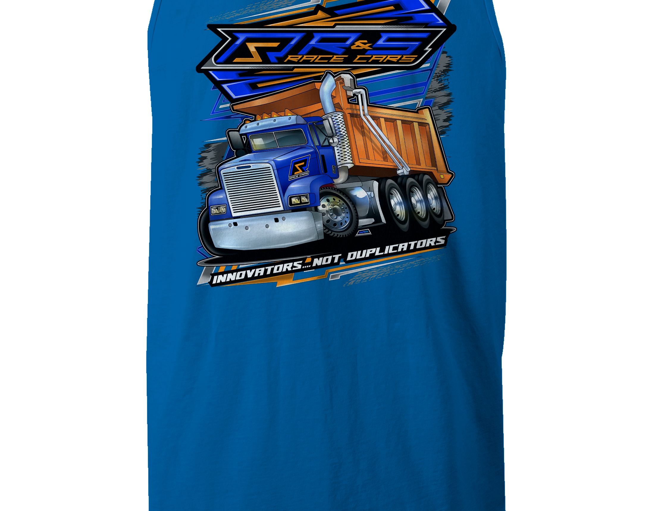 R & S Dump Truck Tank Tops Black Acid Apparel