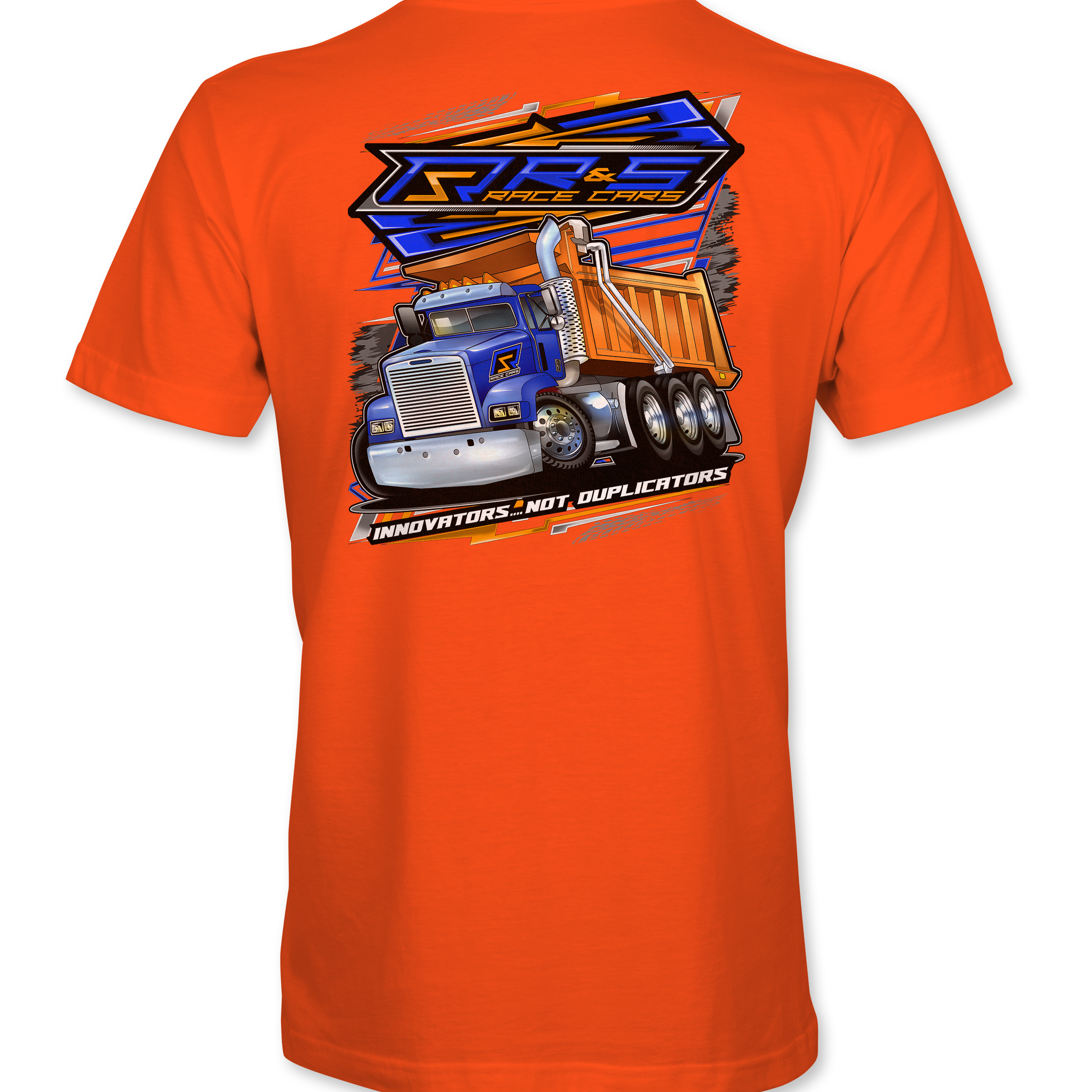 R & S Dump Truck T-Shirts Black Acid Apparel