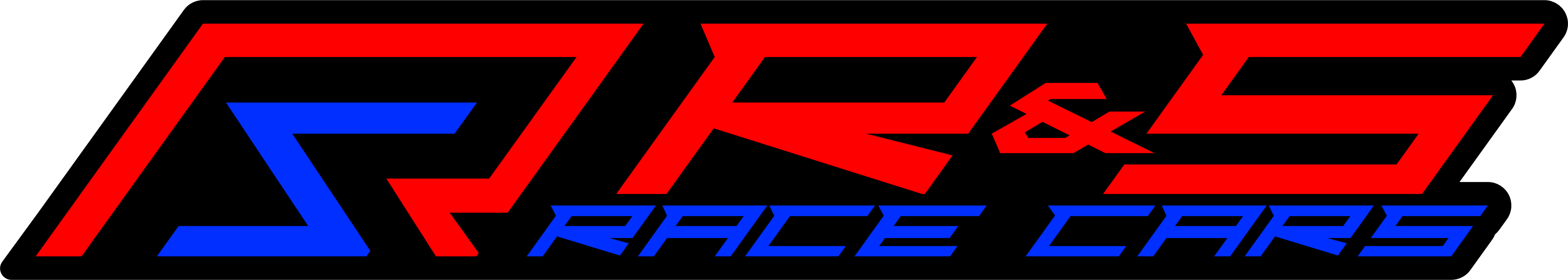 R & S Race Cars Decal Black Acid Apparel