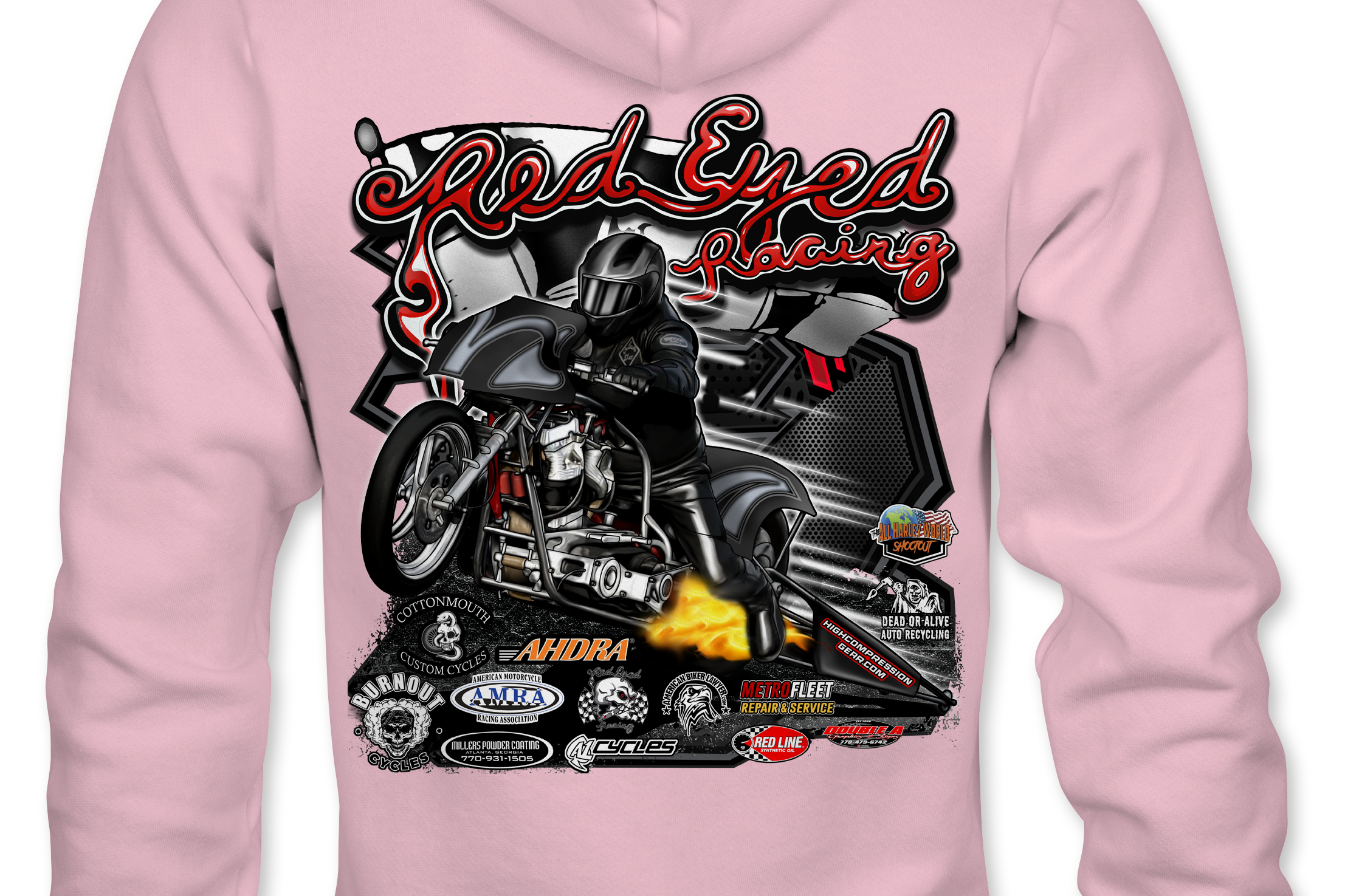 Red Eyed Racing Hoodies